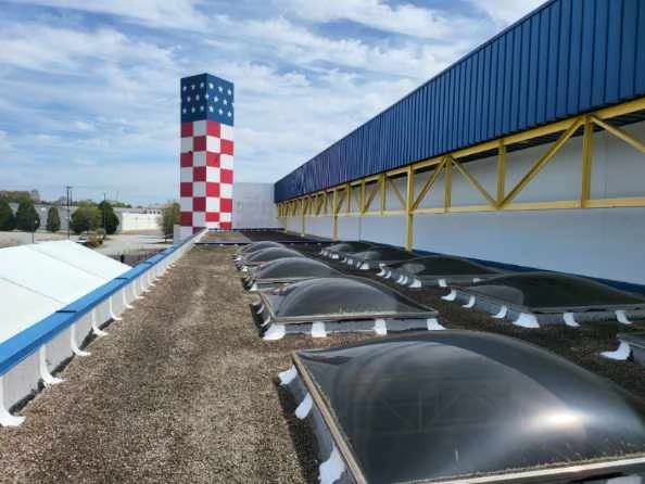 Large Commercial Maintenance Job in Stockbridge Georgia by First Due Roofing