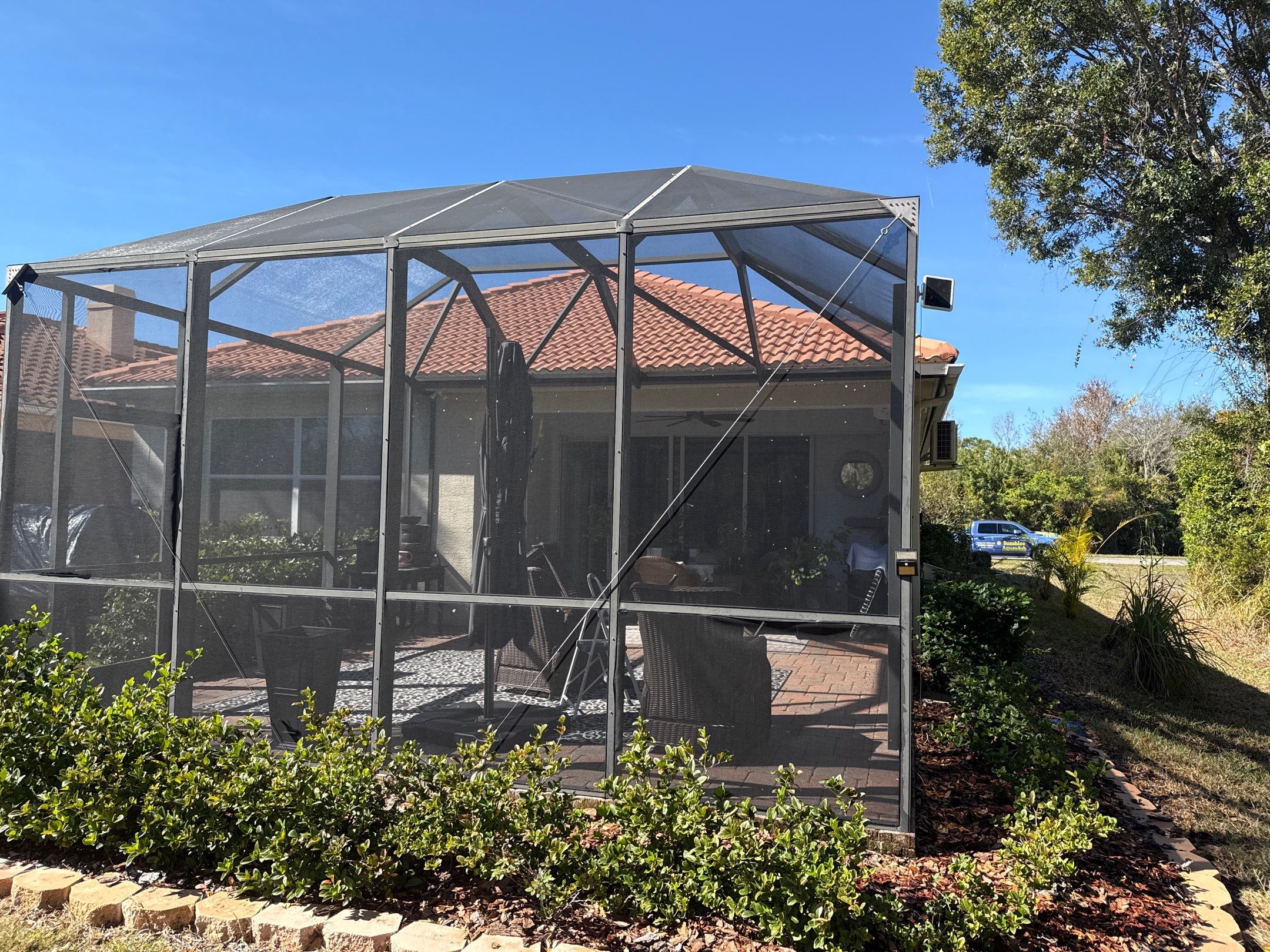 Barrel Tile Roof Cleaning in Tara – Bradenton, FL by Sunshine AquaWash