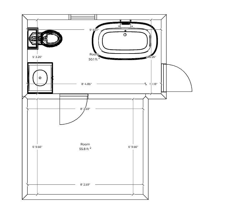 Bathroom Remodel using Tile by Home Concepts Construction