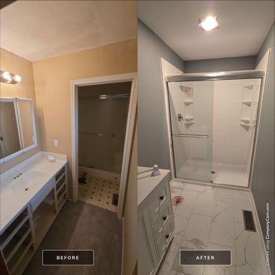 Bathroom Remodel using Onyx