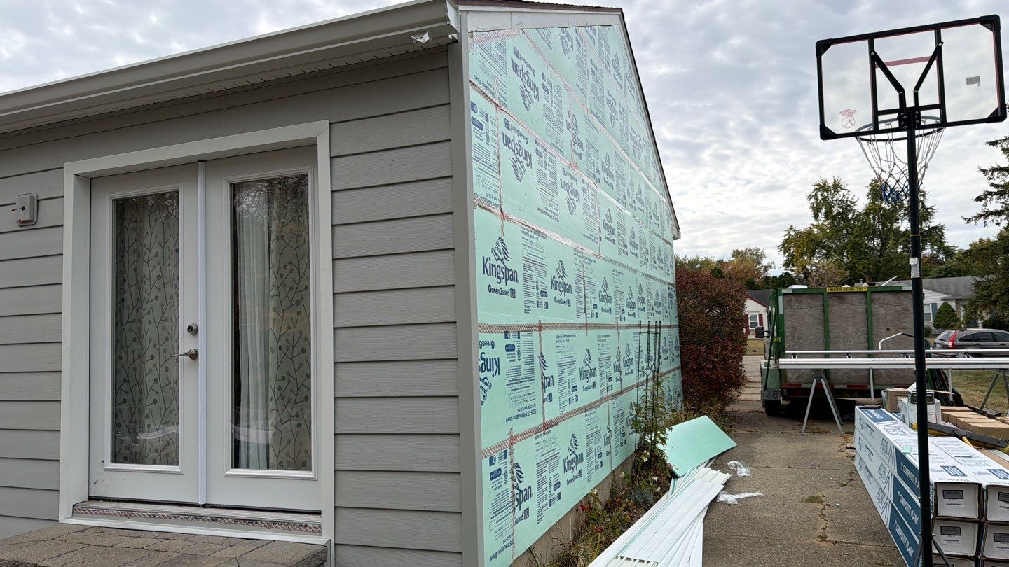 Siding Replacement using Alside S7 Cedar Mill Grain Cape Cod Grey by 180 Contractors
