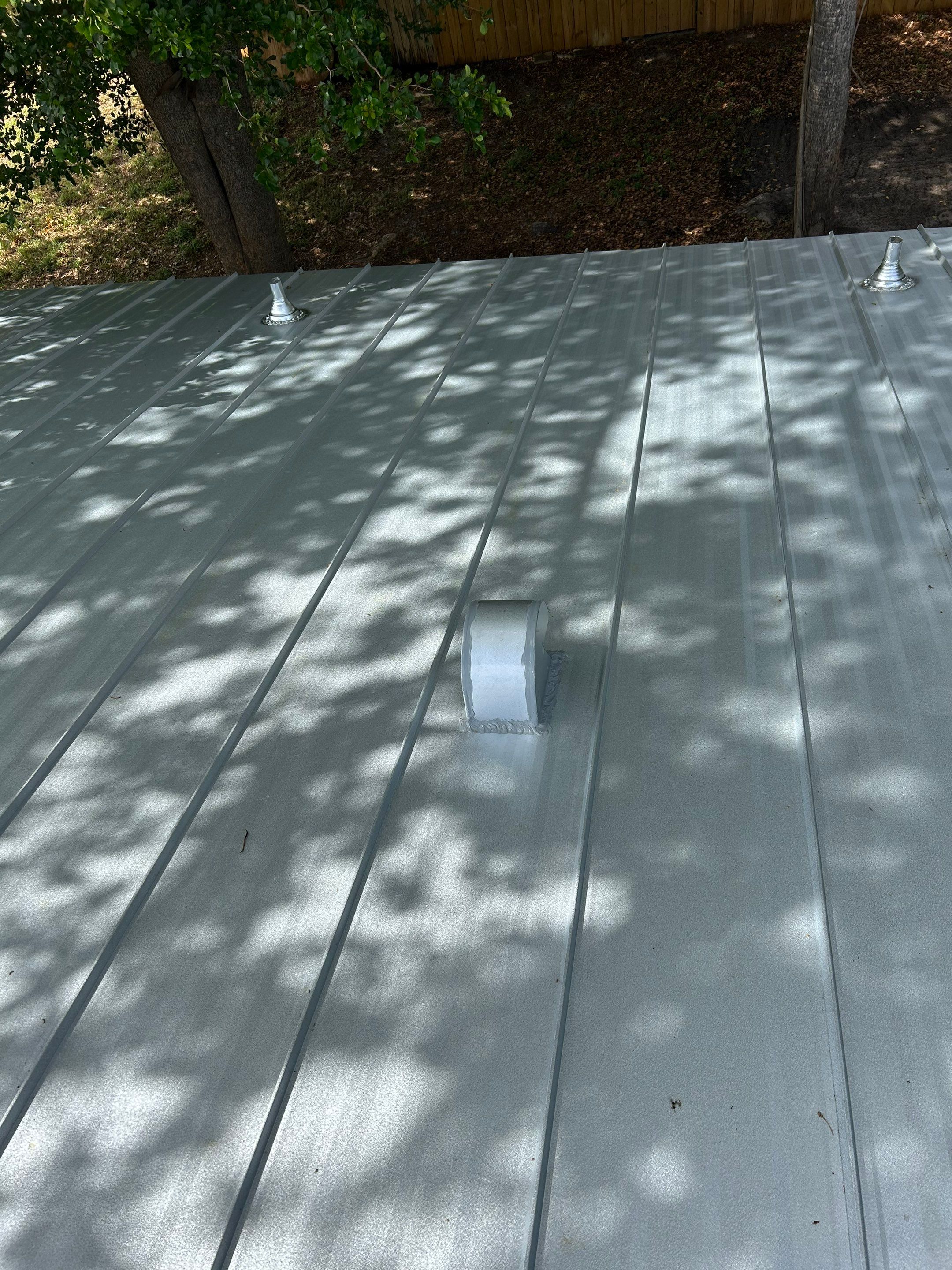 24ga 1" Nail-Strip Mill Finish by Total Roofing System The Metal Roof Experts