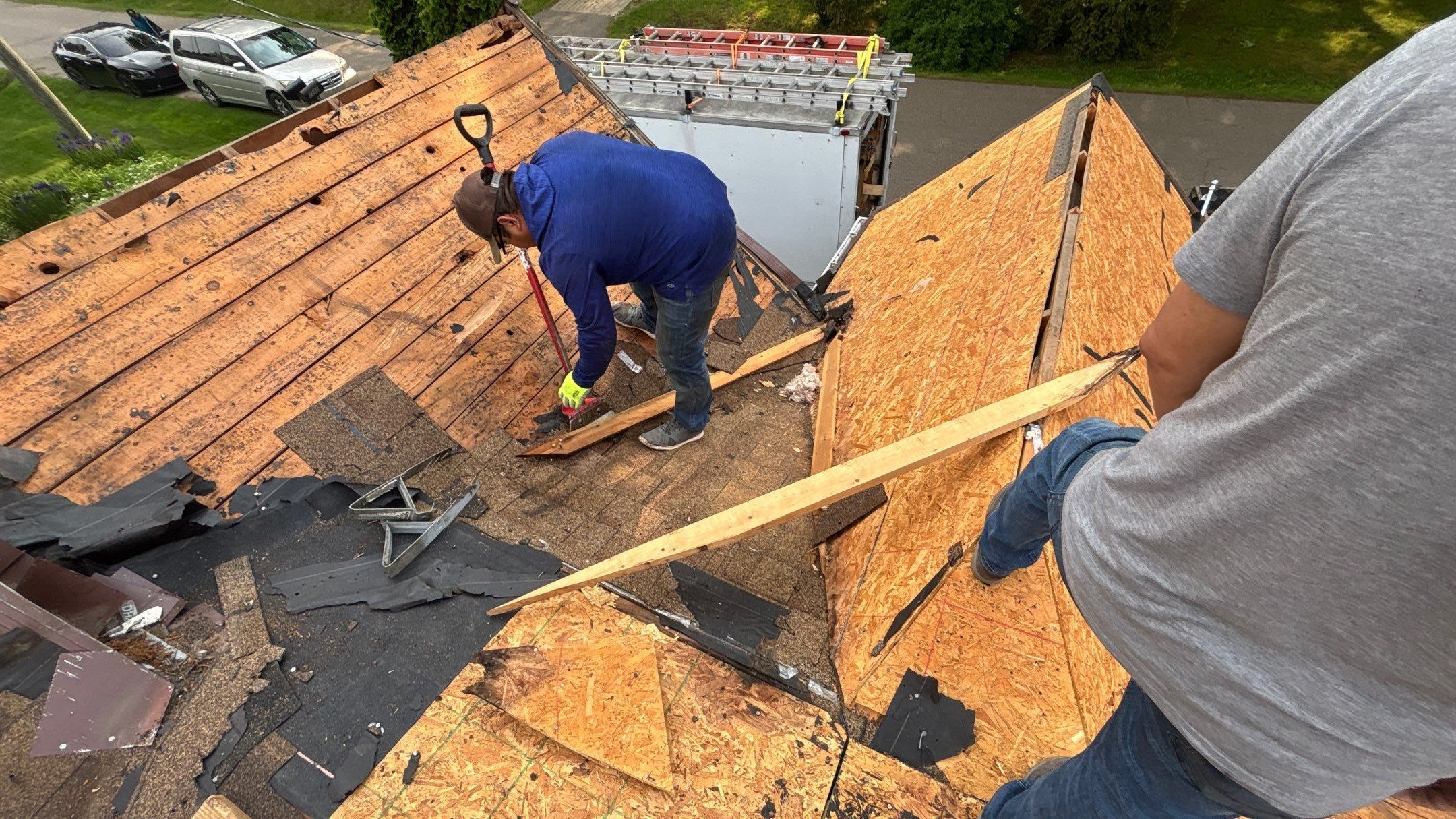 Roof Replacement using Owens Corning Sand Dune by 180 Contractors