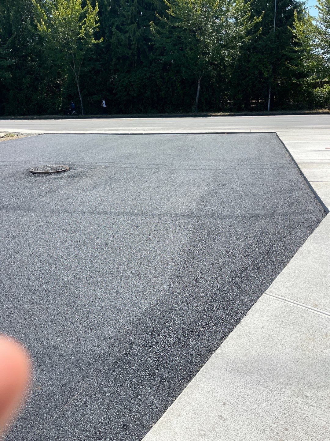 Asphalt Road Repair in Neighborhood  by Jireh Asphalt & Concrete Inc 