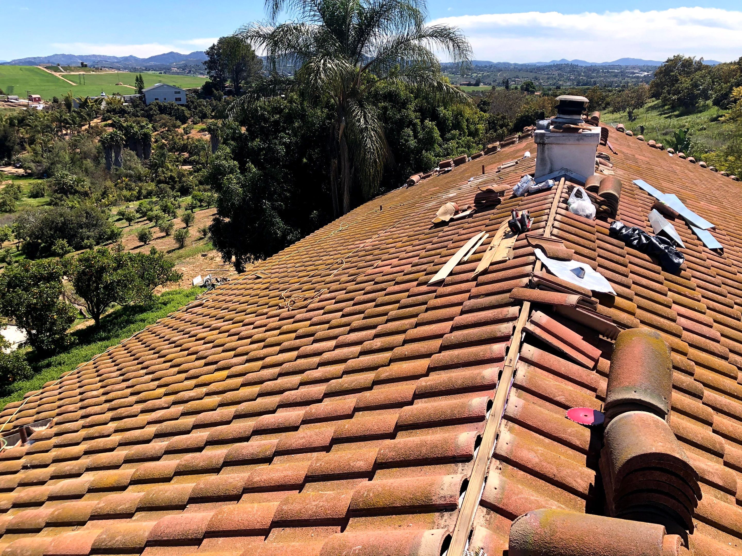 Vista, CA | Large Tile Roof Lift and Lay | Titanium UDL 50 by Zenith Roofing Services