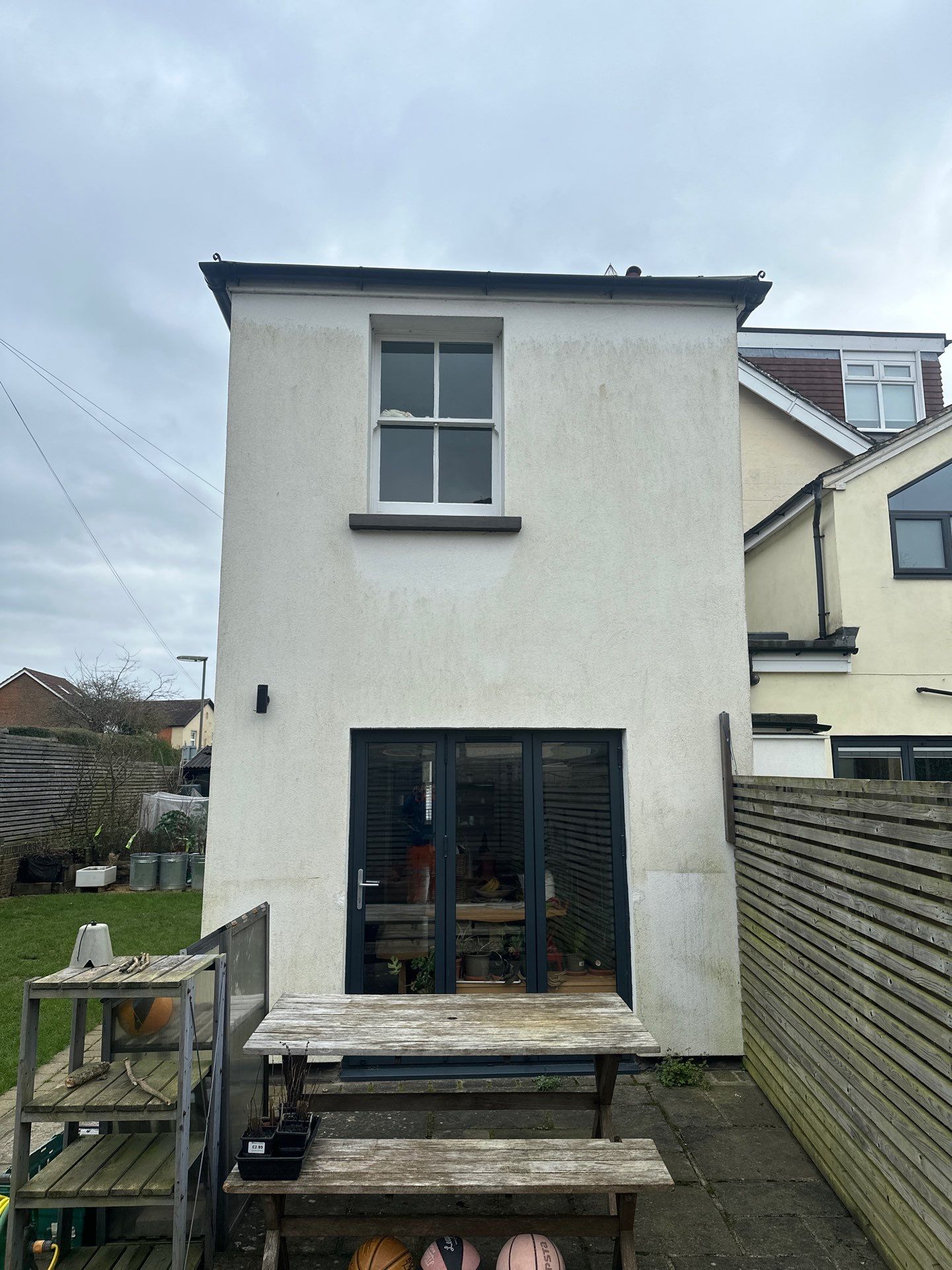Render Clean using NuClear Biocide by Ges Exterior Cleaning ltd