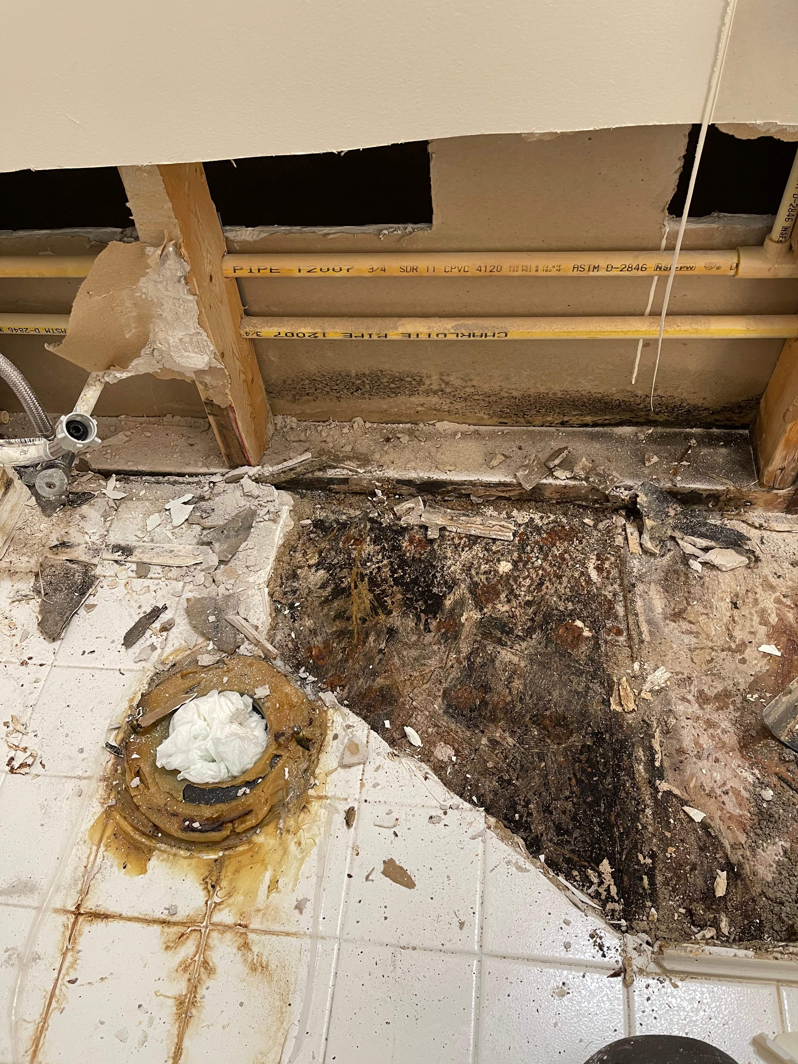 Water Damage Restoration by RJC General Construction, LLC.