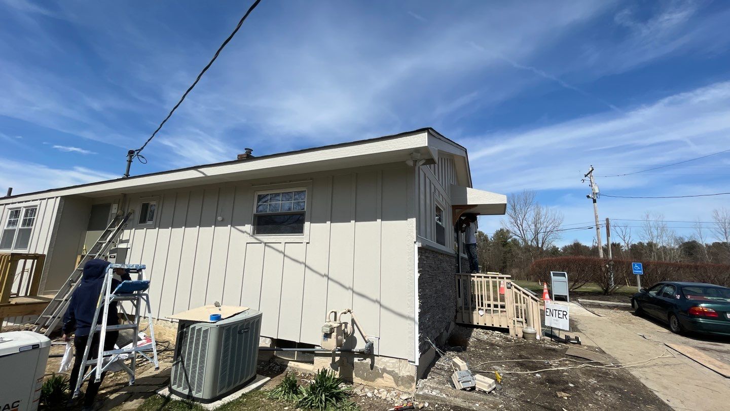 Exterior remodel  by Nitro Roofing and Construction