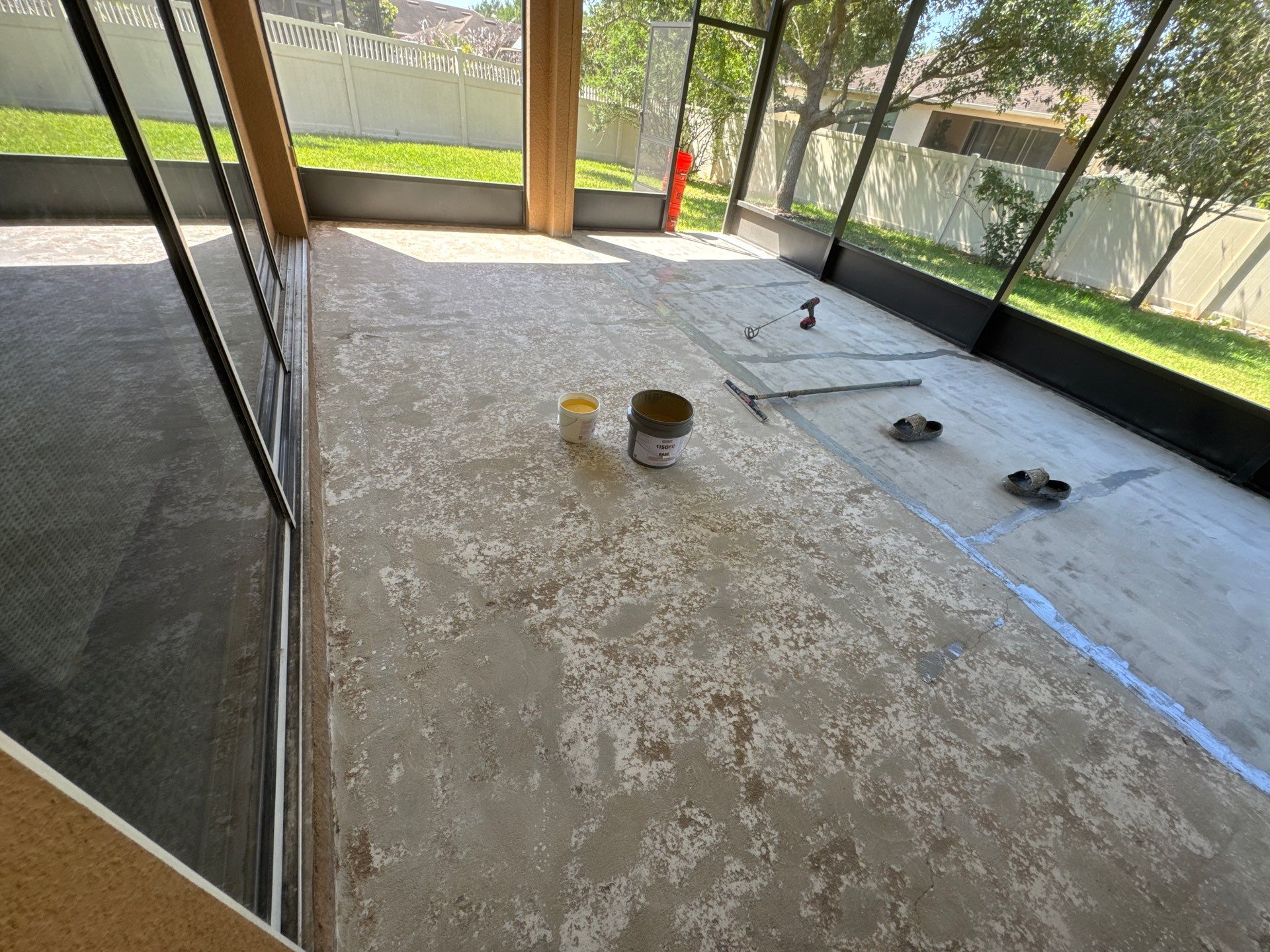 Fish Hawk, FL Lanai Renovation by Performance Floors & Coating