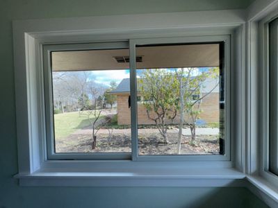 Window frame repairs and repainting!