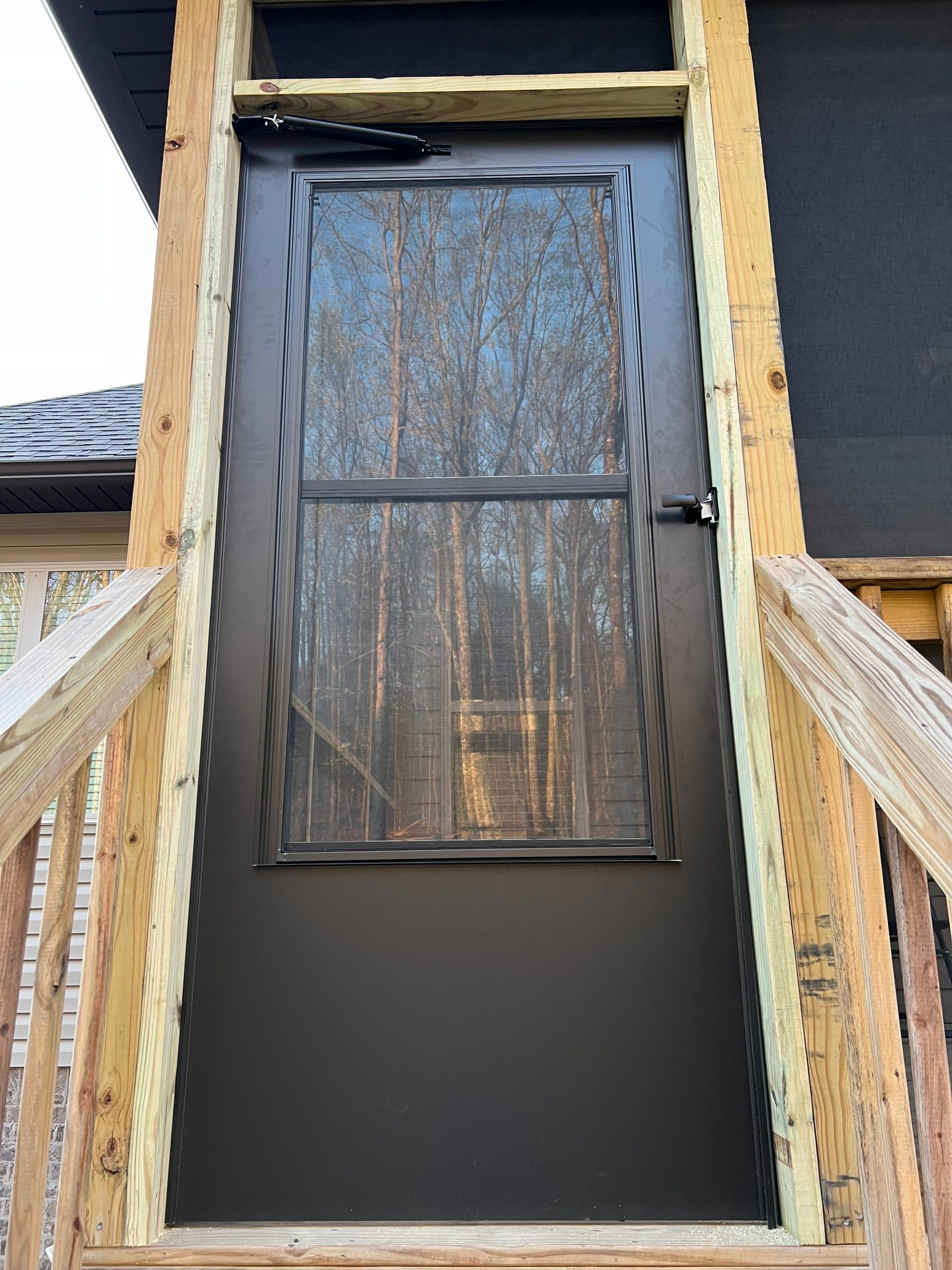 Silver Lakes Screened Porch by Pillar and Pine