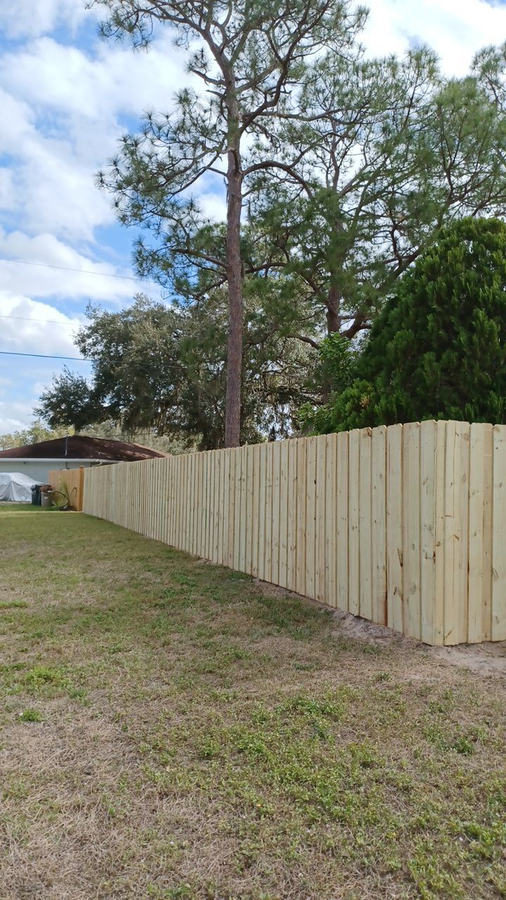 North Port, FL 6ft. Tall Treated Board on Board Privacy Fence by Asap fence and gates, LLC