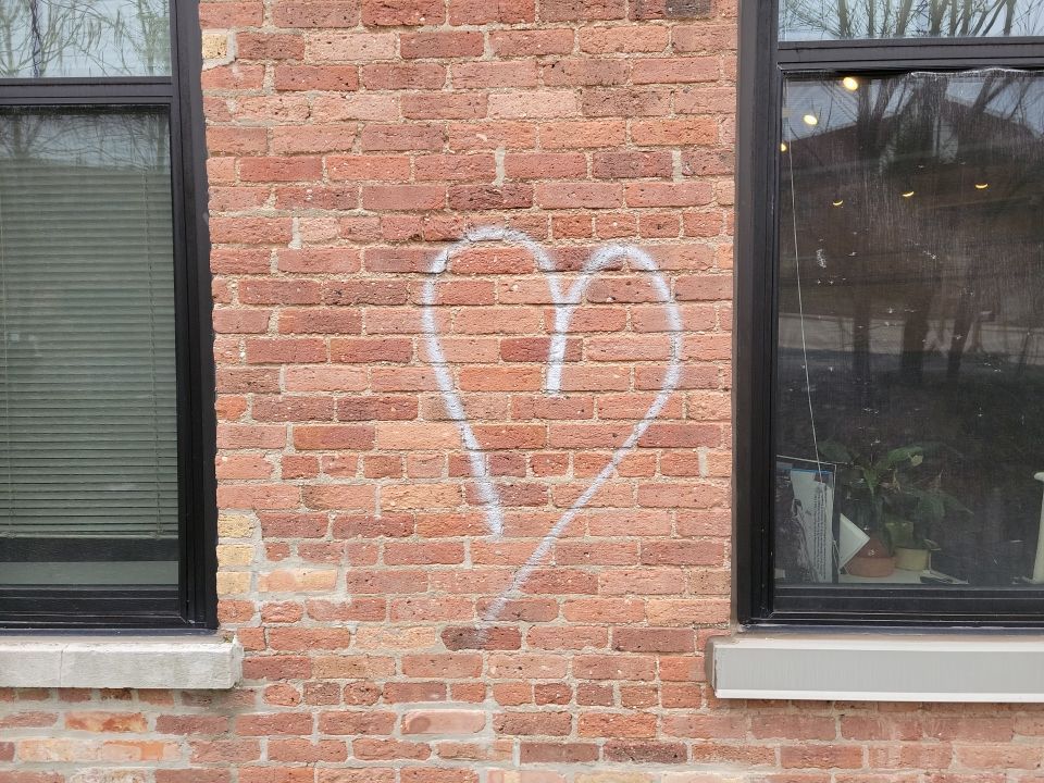 Graffiti removal  using Graffiti remover by Northern Power Washing LLC.