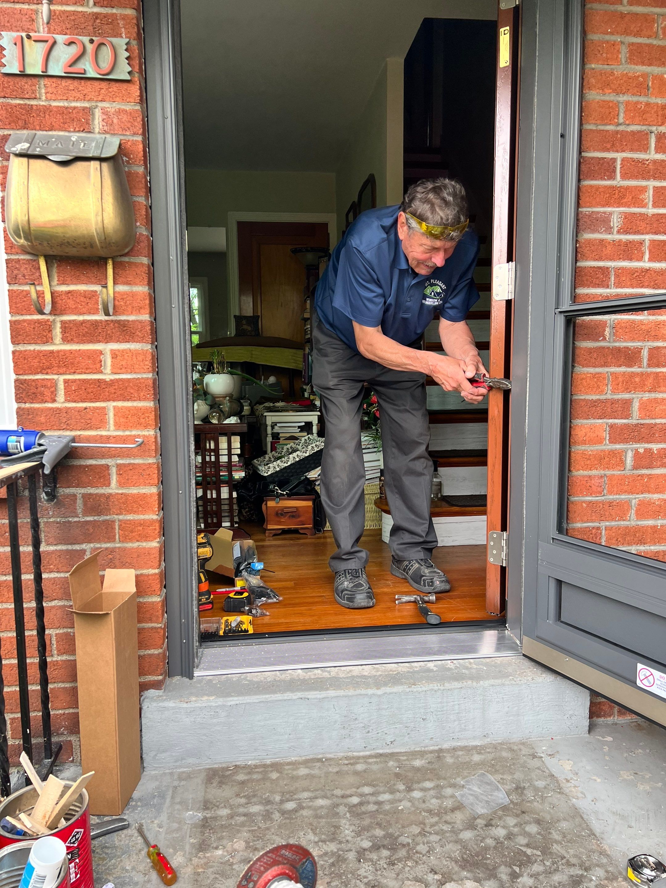 Kevin & Carol Rico Door & Window Project  by Mt. Pleasant Window & Remodeling Co.