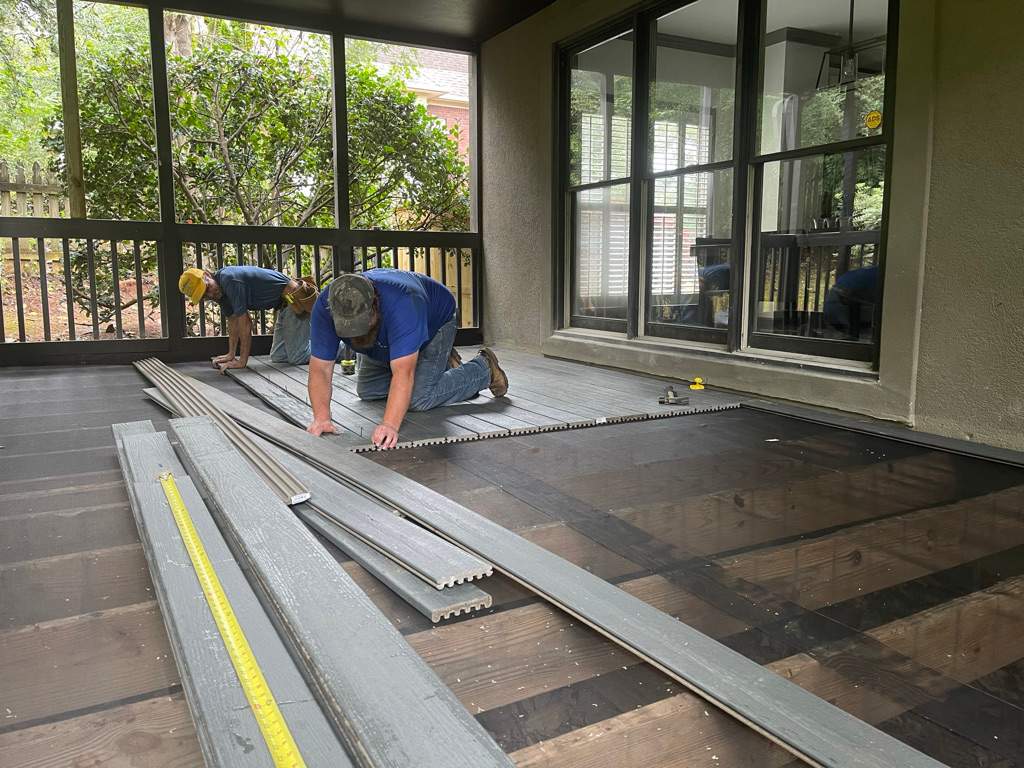 Lake Crest Porch by Pillar and Pine