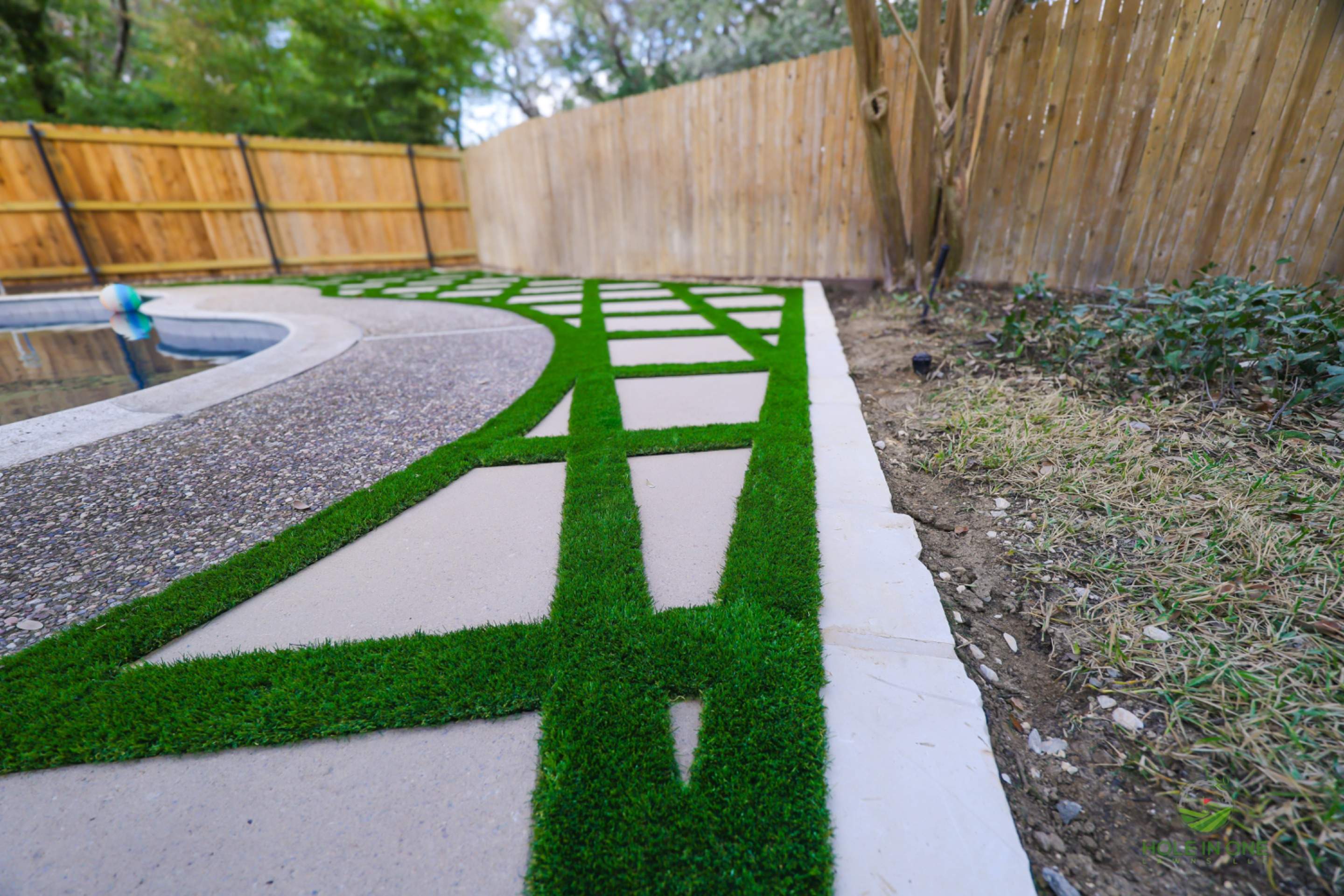 Hunters Creek, San Antonio Tx. by Hole In One Lawns, LLC