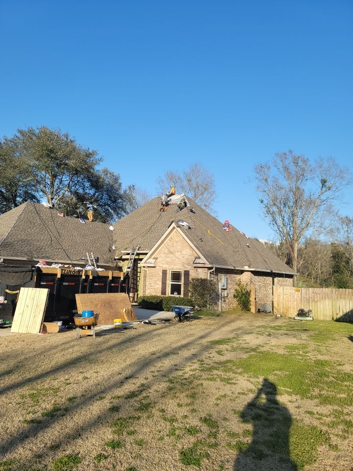 Residential Roofing Installation using Roof Replacement by American Roofing & Construction LLC