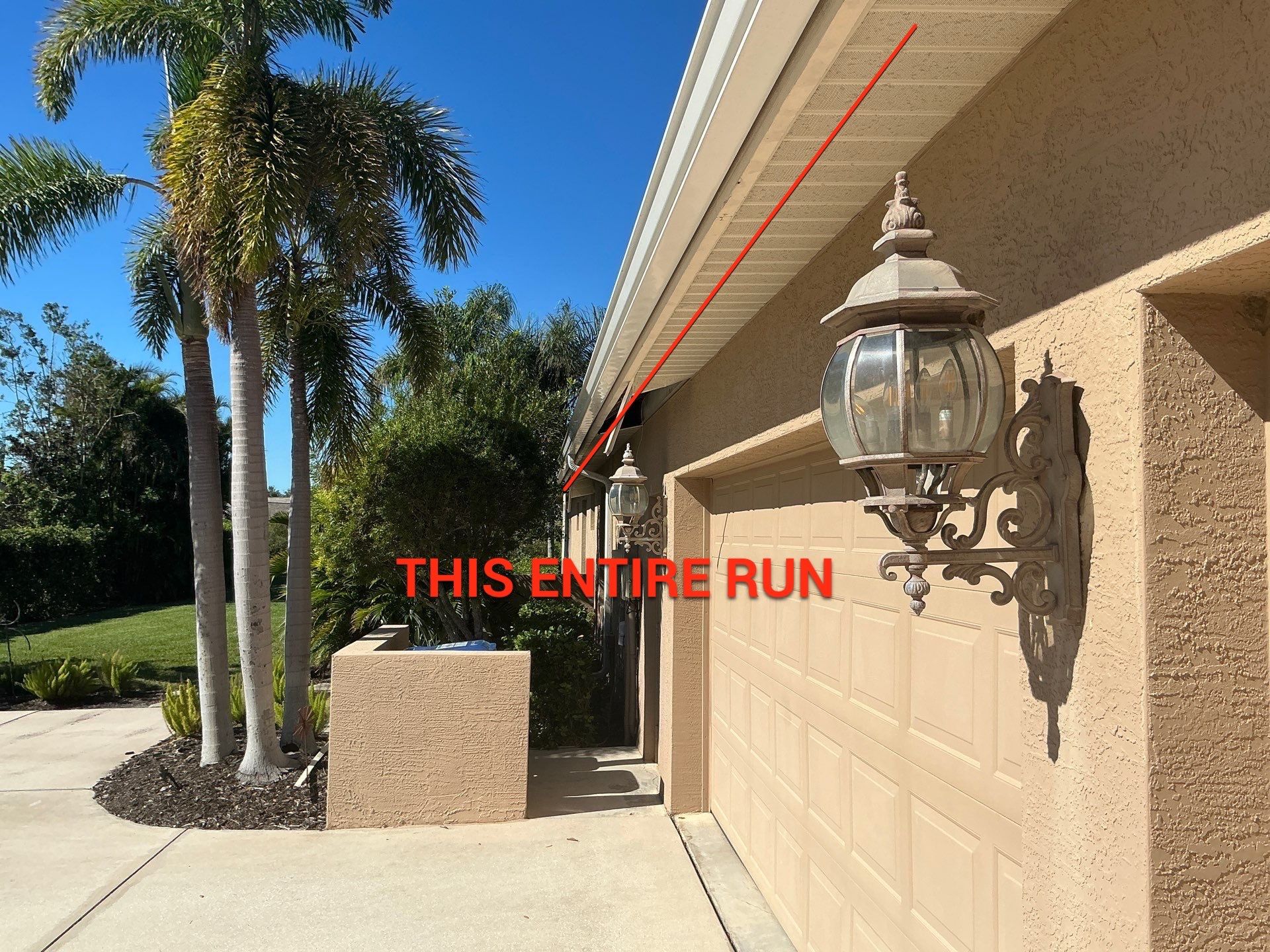 White Soffit and Fascia Installation for Coastal Homes in Sarasota FL by Gutter Professors