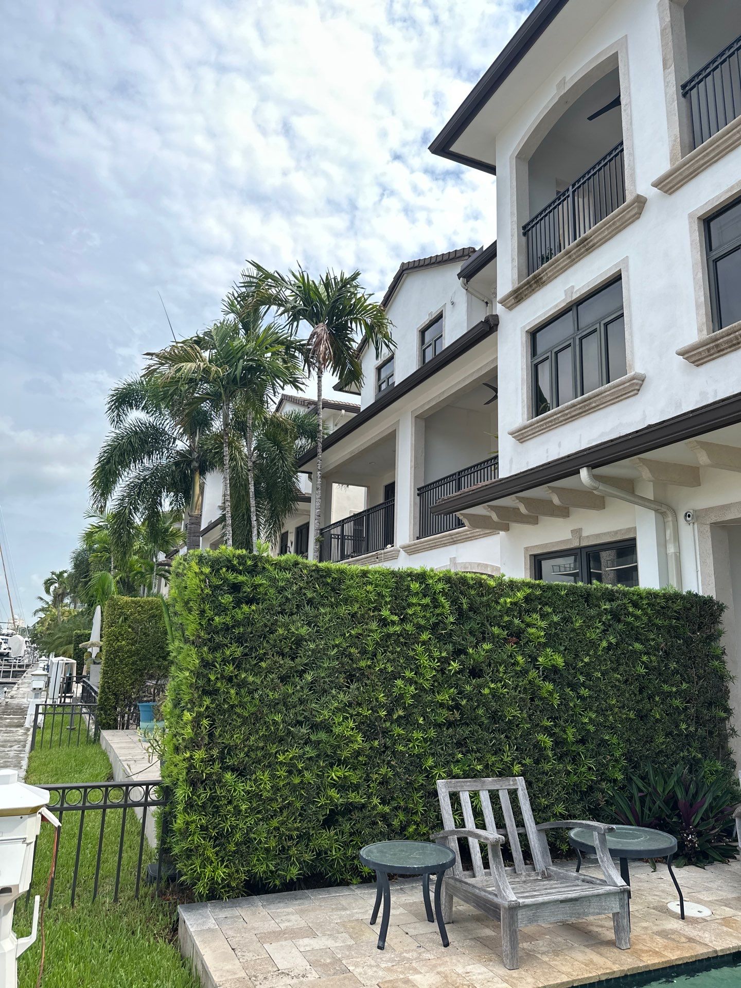 Large Scale Commercial Exterior Isle of Venice Drive, Fort Lauderdale by John “The Greek” Painting