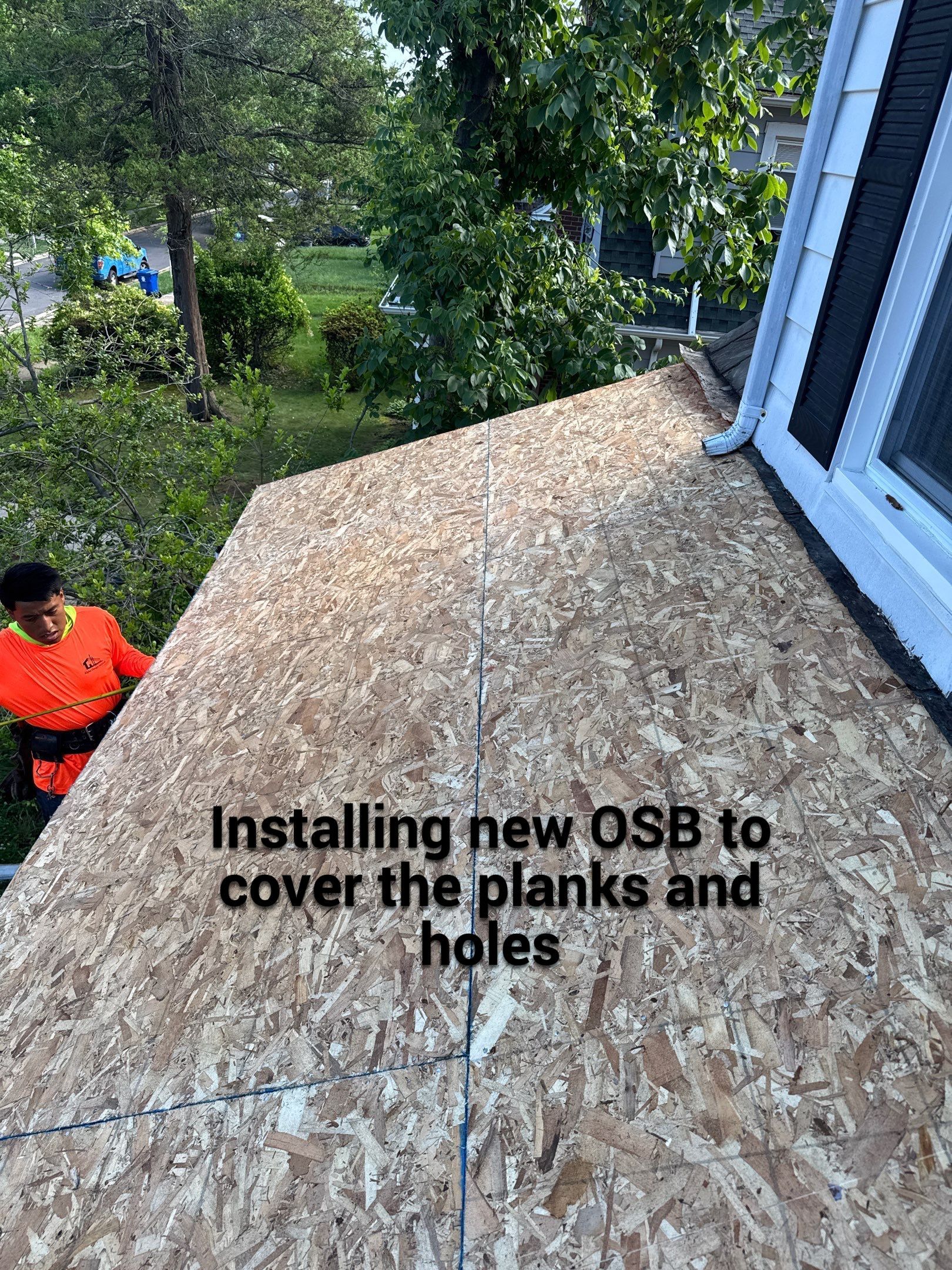 Roof Replace Porch by Alpha Design Services
