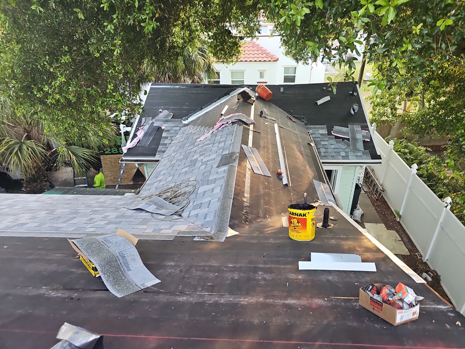 Project in Gulfport 33707 by Mitchell Roofing Company LLC