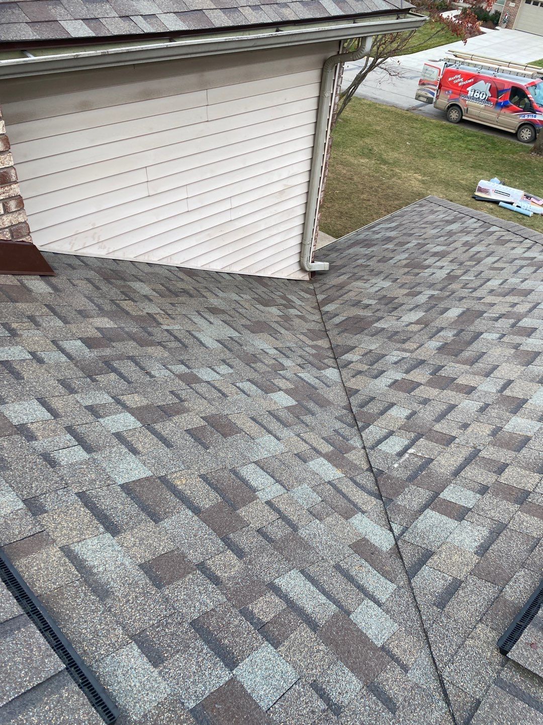 Roof Replacement using Owens Corning by 180 Contractors