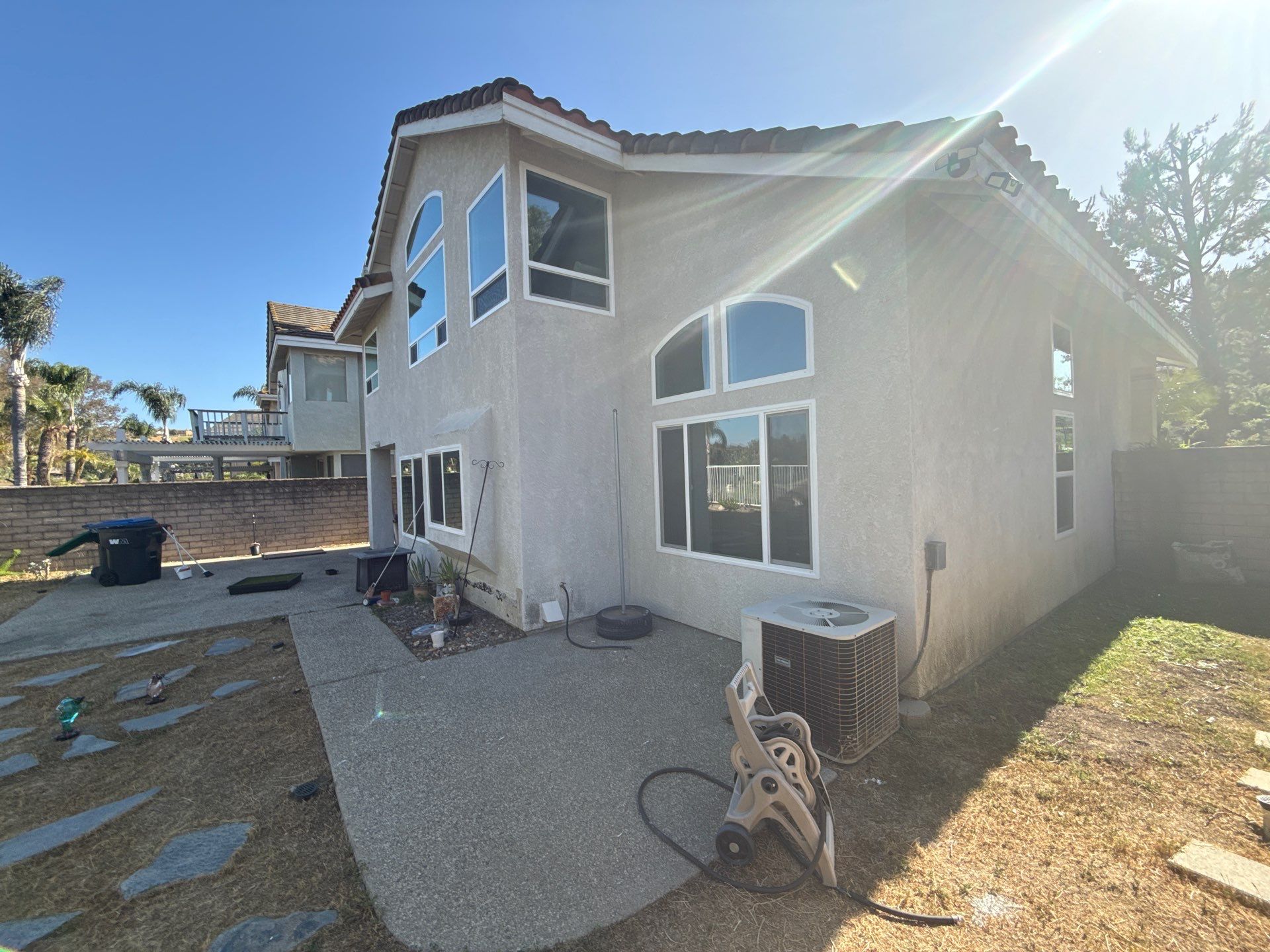 New windows using Milgard vinyl windows by American Window Company