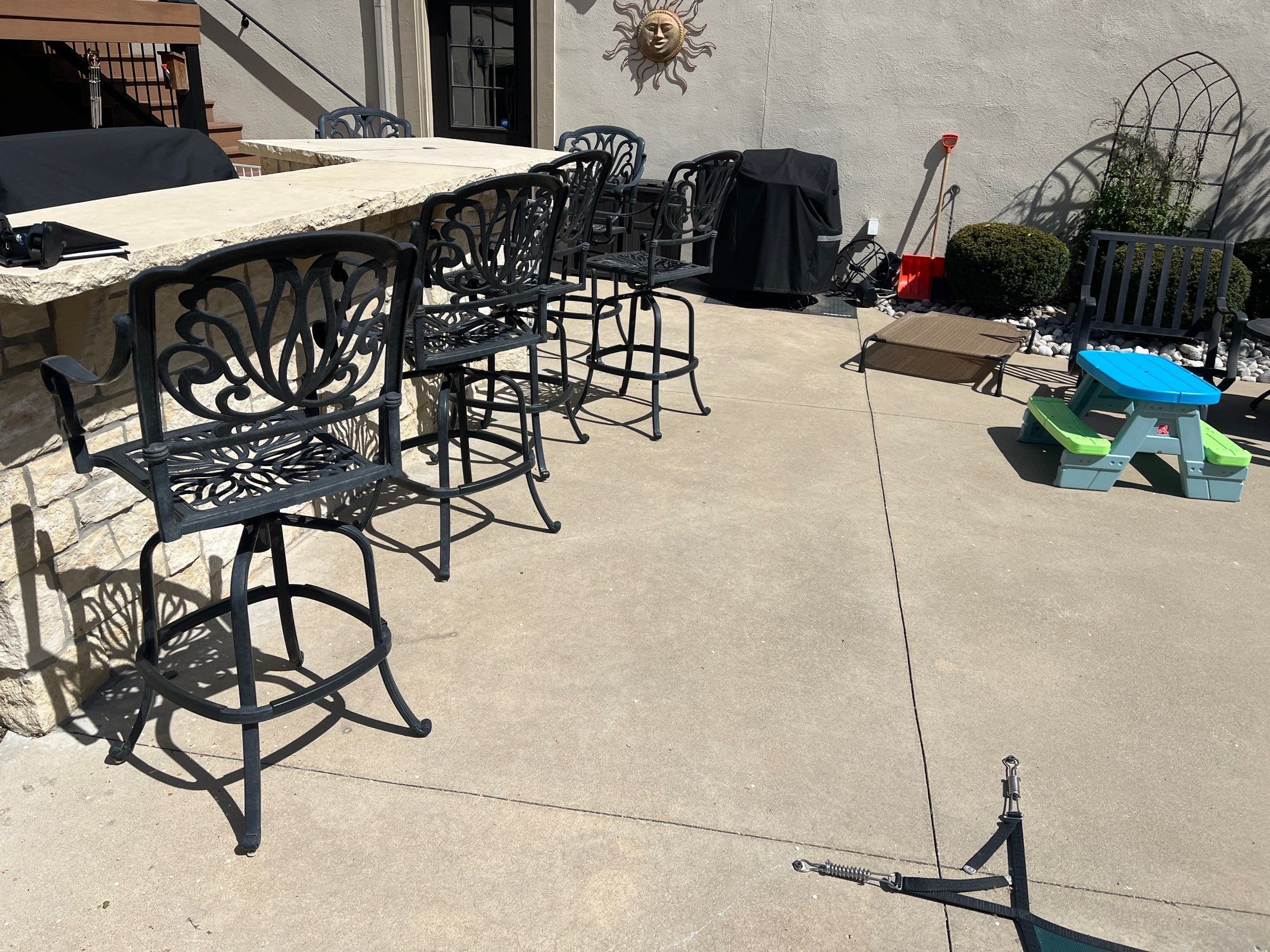 Pool Deck & Patio Resurface - Overland Park, KS by Big Red Decorative Concrete, LLC