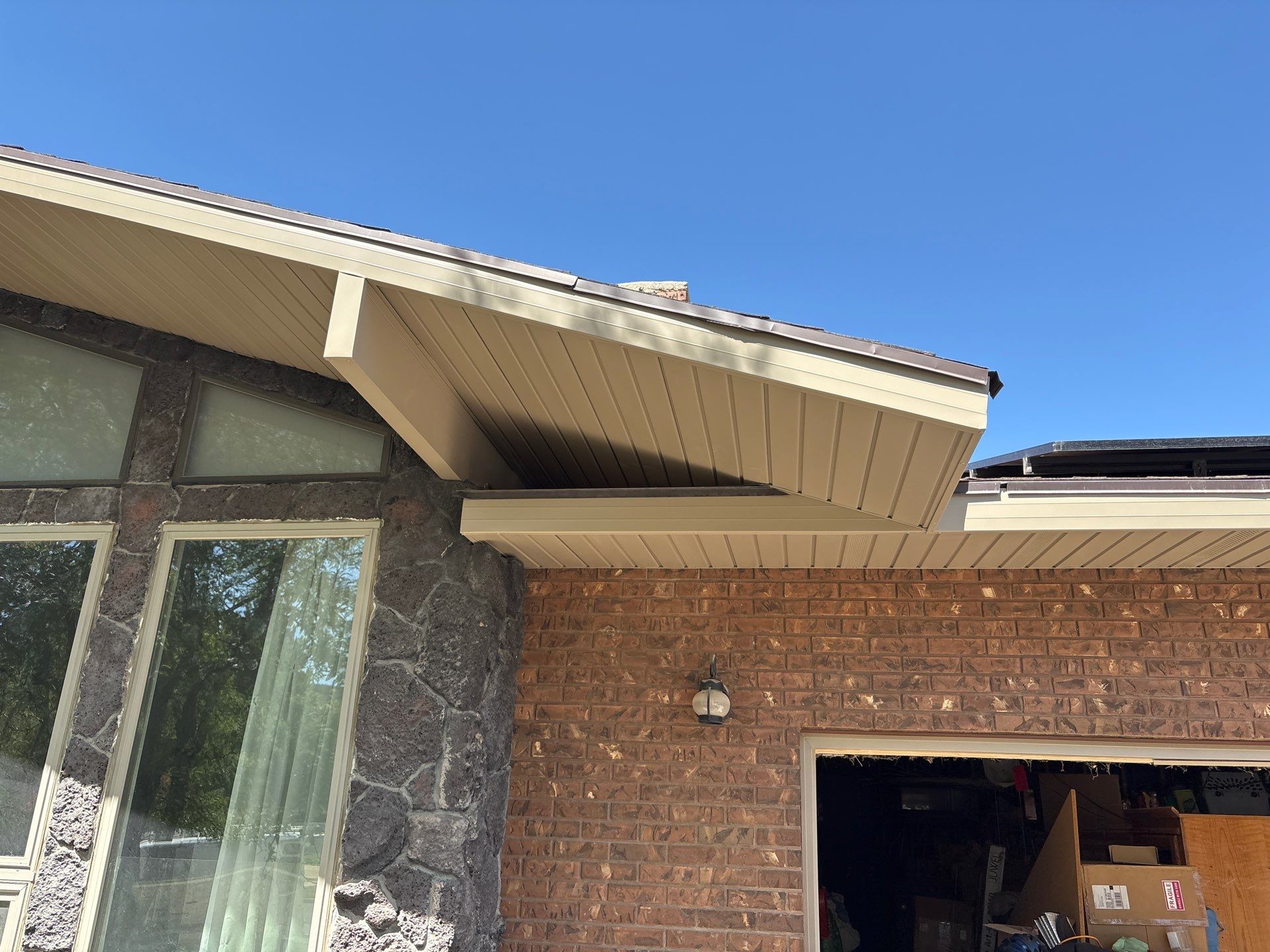Project in South Weber by Emerald Gotcha Gutters 
