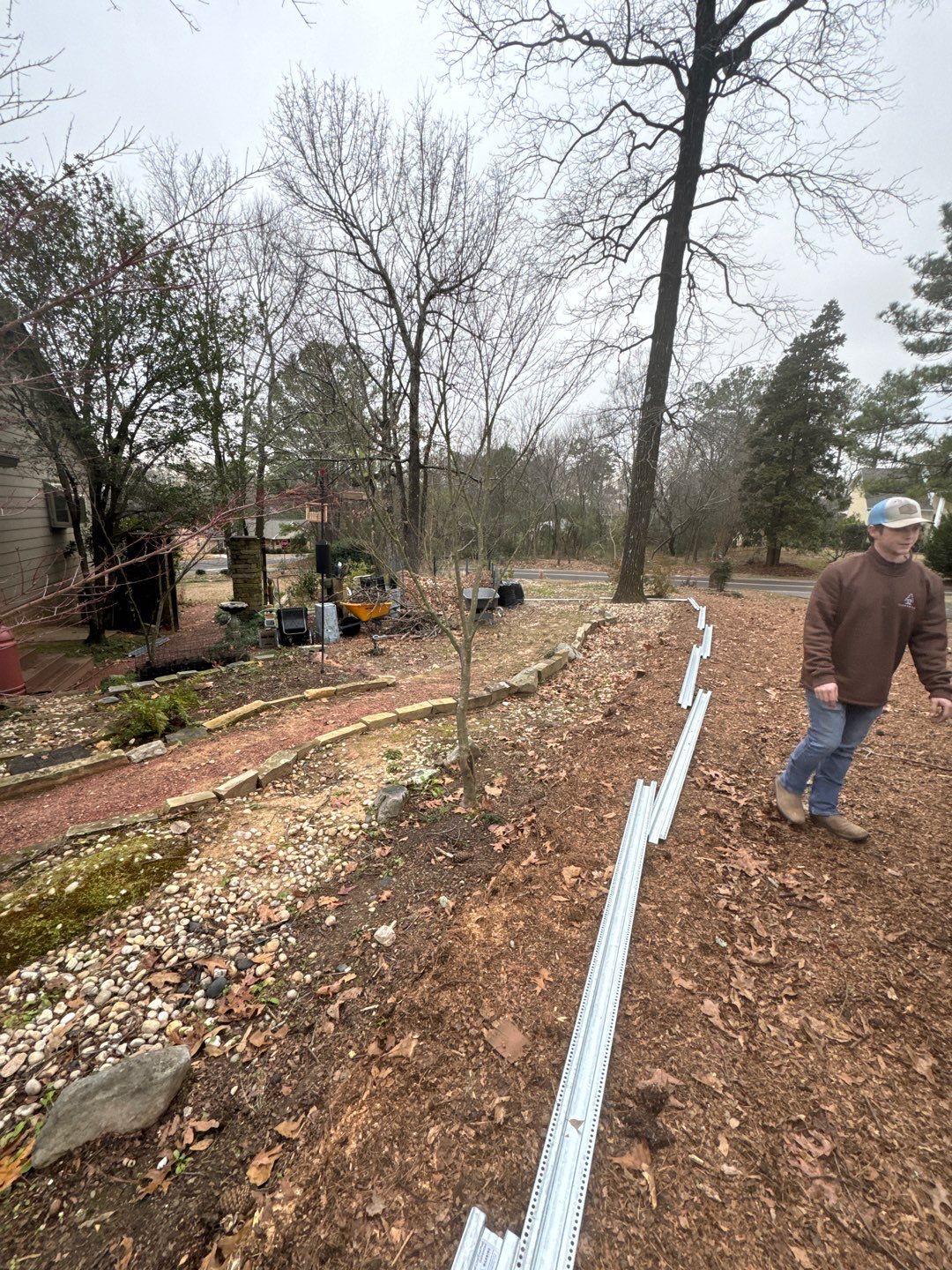 Wendover Drive - Fence by Pillar and Pine