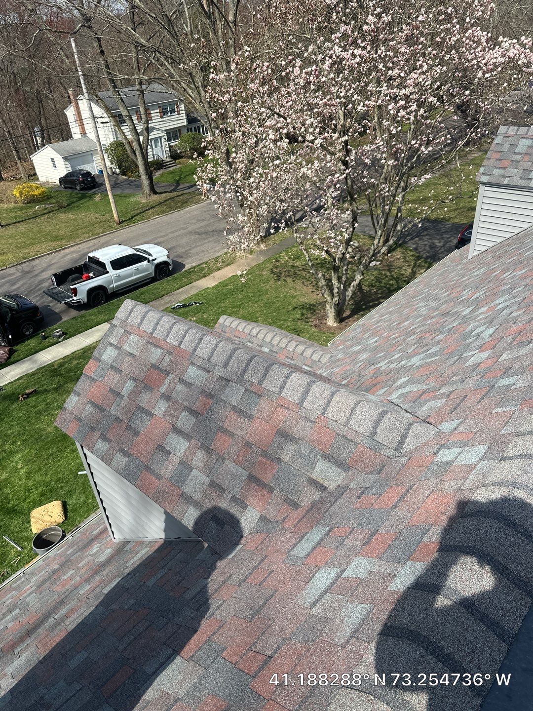 Residential Roofing Installation using Tamko Slatestone gray by A Plus Exterior