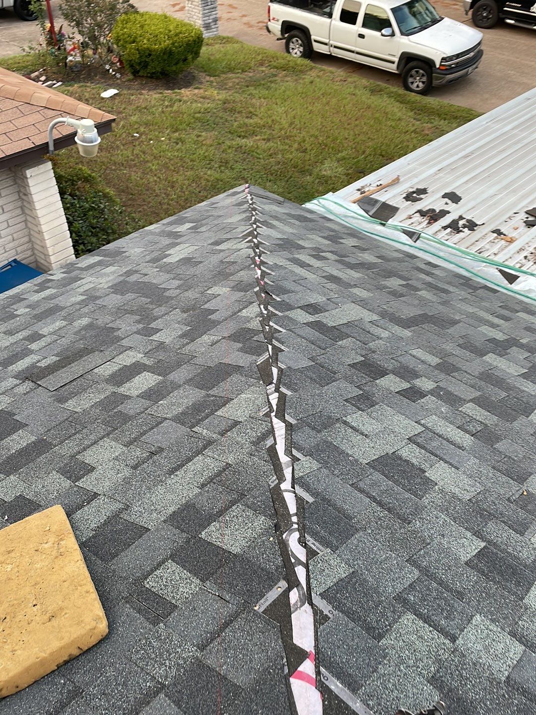 Residential Roofing Installation using Owen's Corning Duration (Lifetime) Shingles by Roof Repair Company