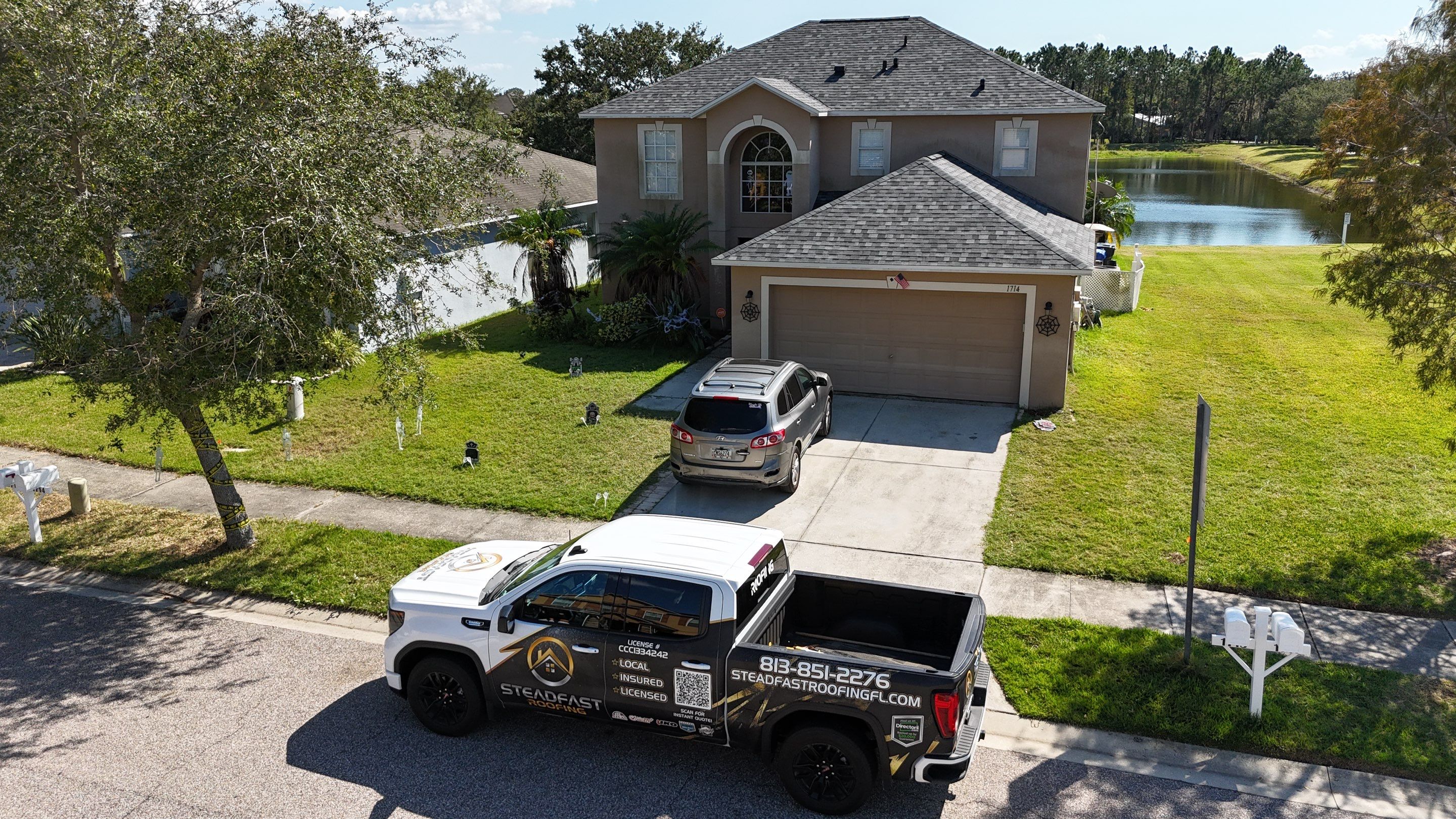 Roof Replacement in Ruskin, FL by Steadfast Roofing 