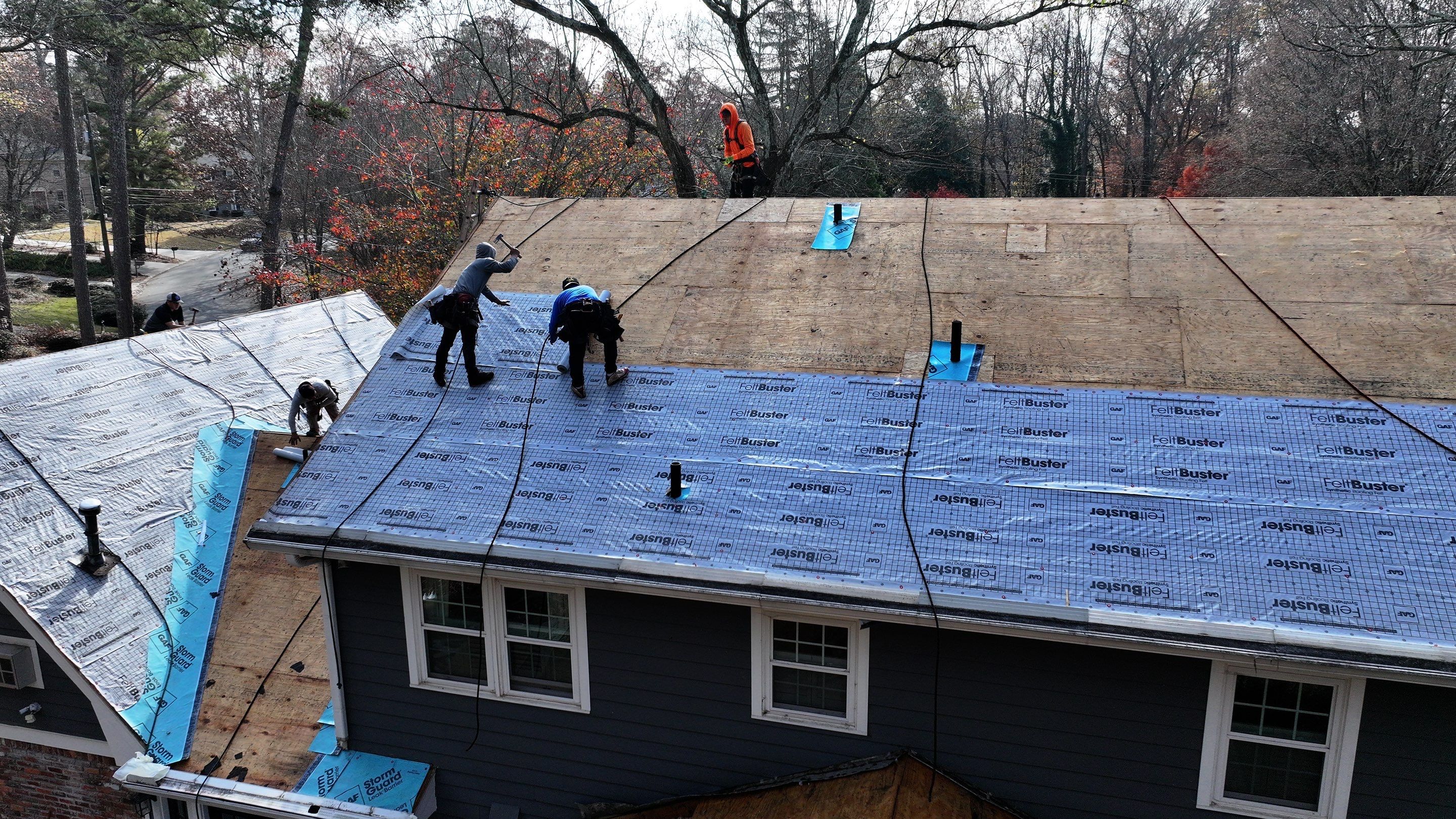 GAF Timberline HDZ in Charcoal by Element Pros Roofing, LLC