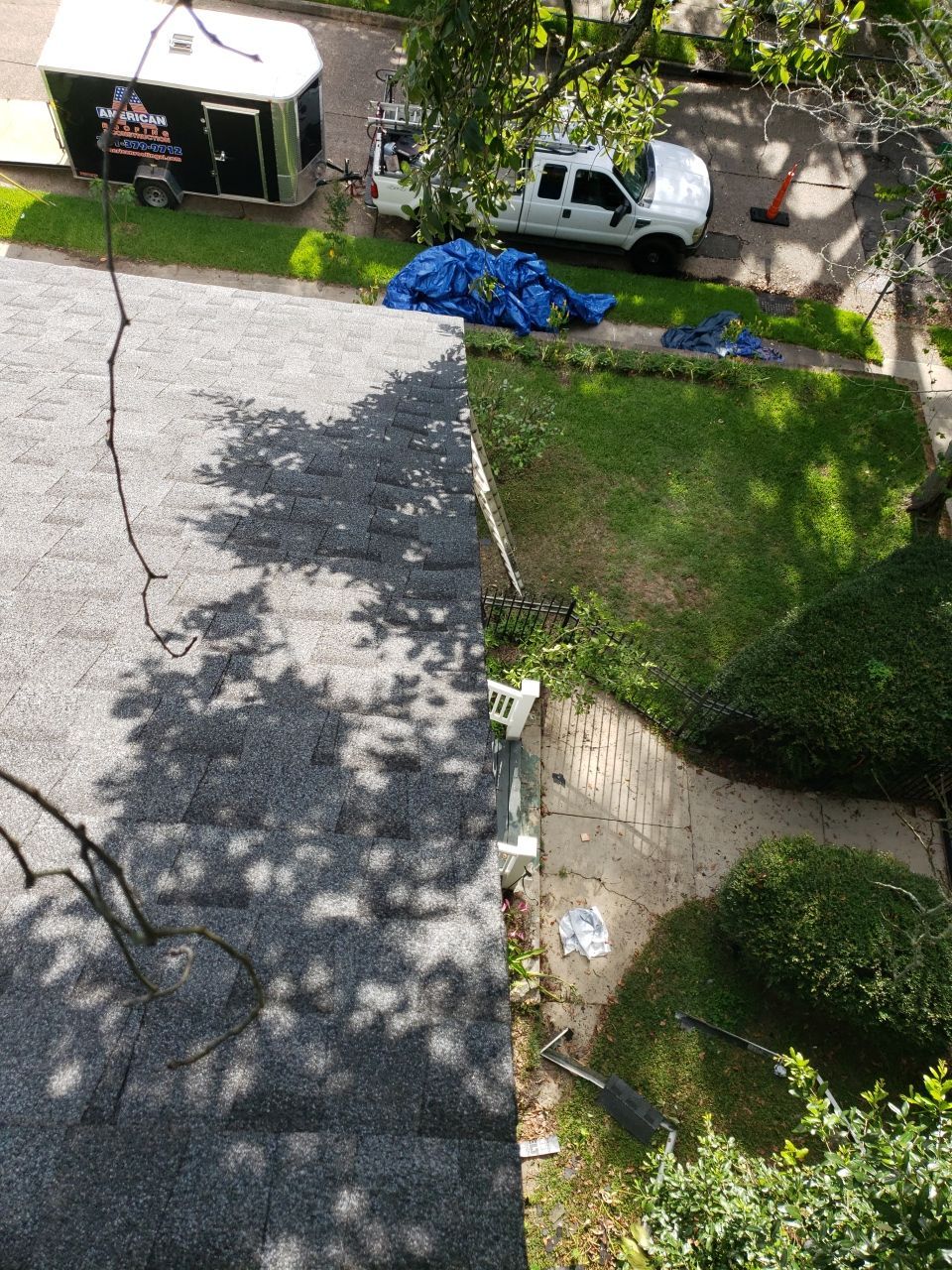 Residential Roofing Installation by American Roofing & Construction LLC