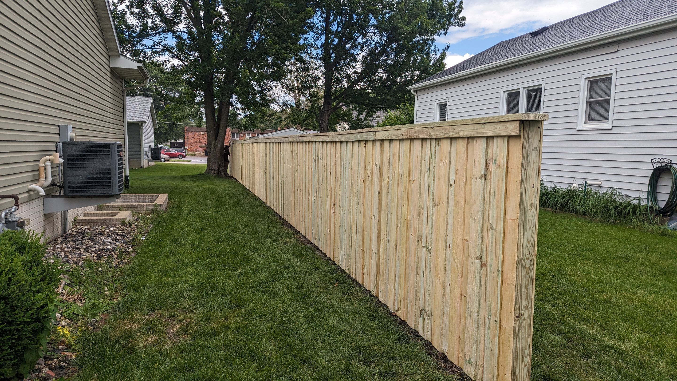 Project in Evansdale by Perfect Picket Fence and Stain