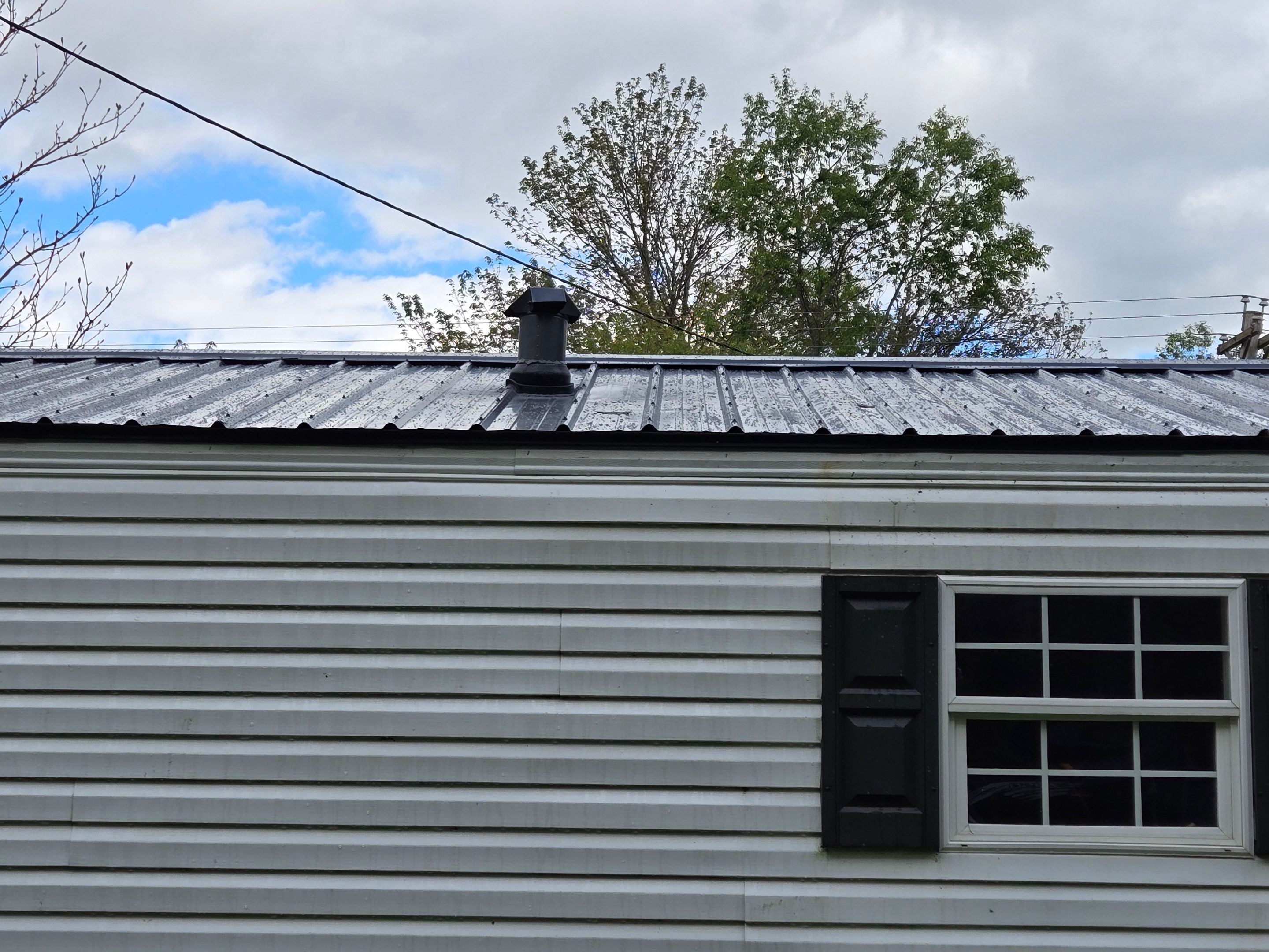 Burnished Slate AG Panel by Omnia Roofing