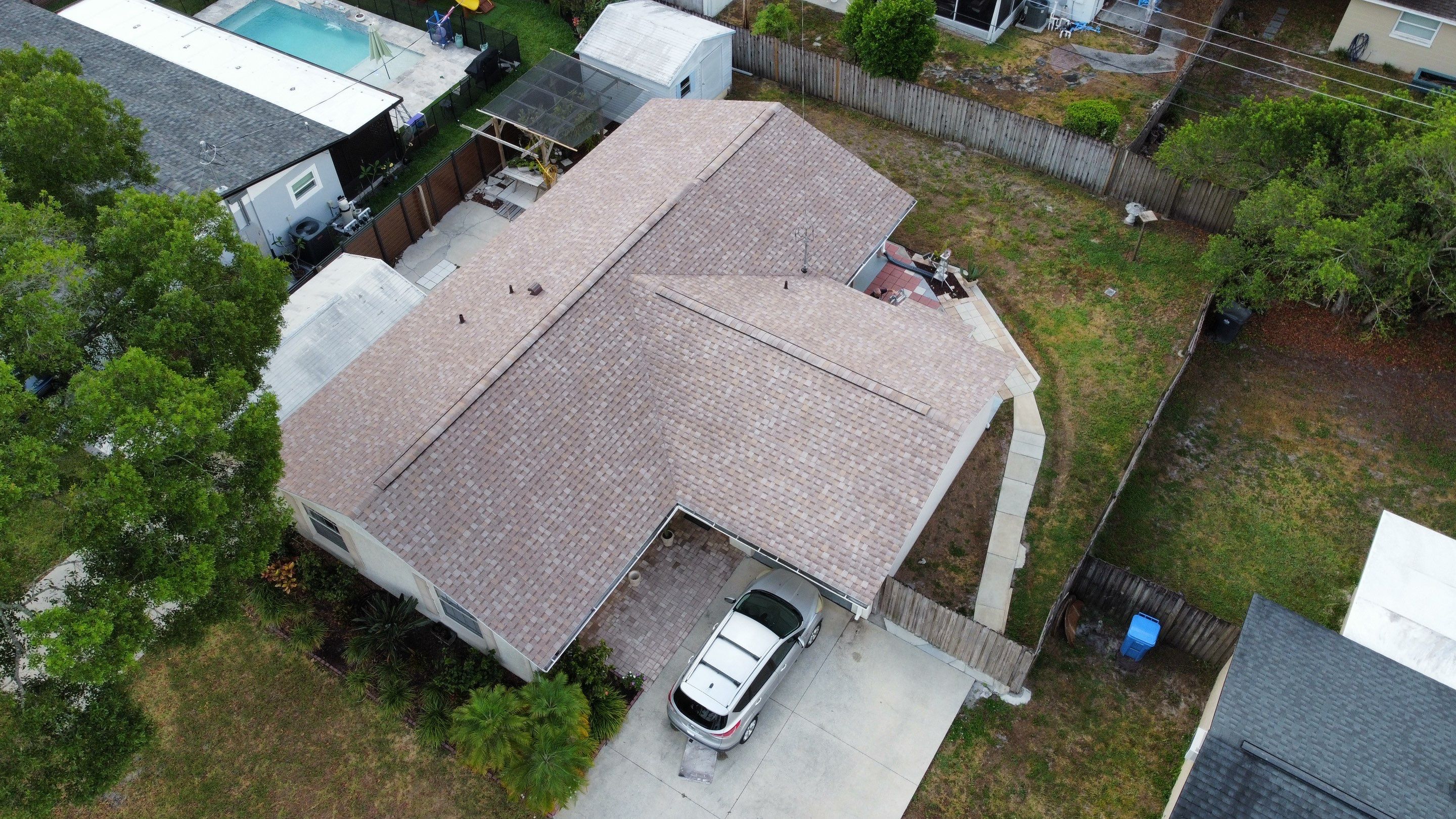 Roof Replacement in Lutz, FL. by Steadfast Roofing 