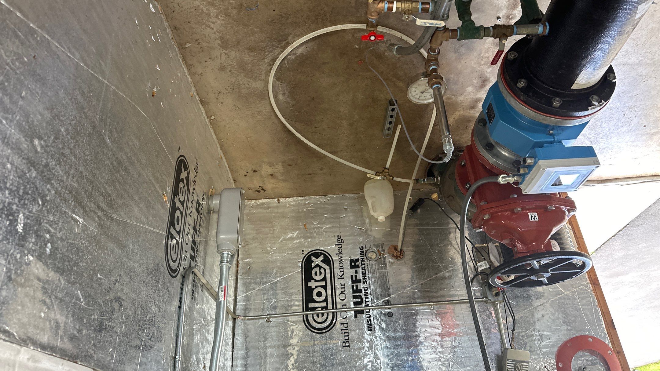 Industrial Well House Transformation using Agate Hybrid by Croc Coatings, LLC