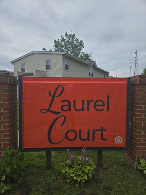 Laurel Court Apartments Monument Sign Replacement and LED Lighting Update