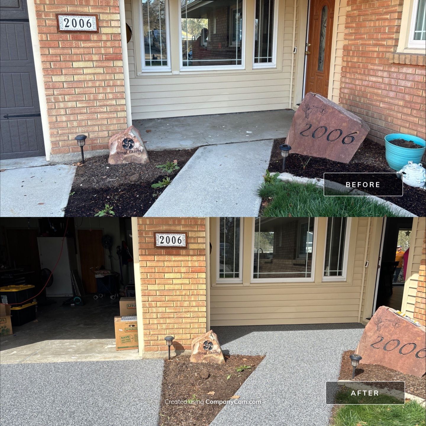 Patio, Driveway, and Walkway MAKEOVER by Mr. Mudd Concrete