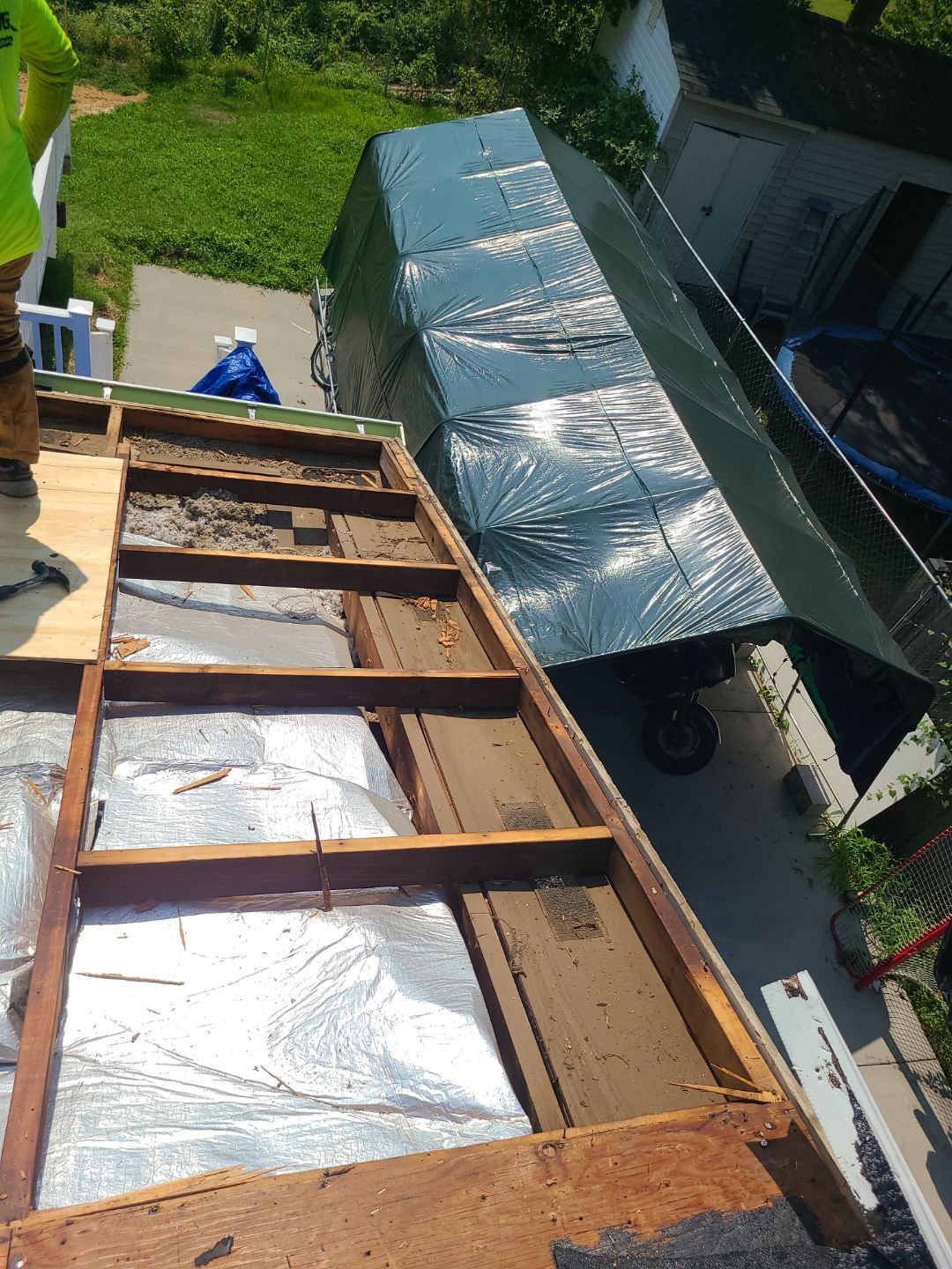 Woodbridge: Roof Replacement with CertainTeed Landmark Pro Designer Shingles in Max Def Colonial Slate by RM Banning, Inc.