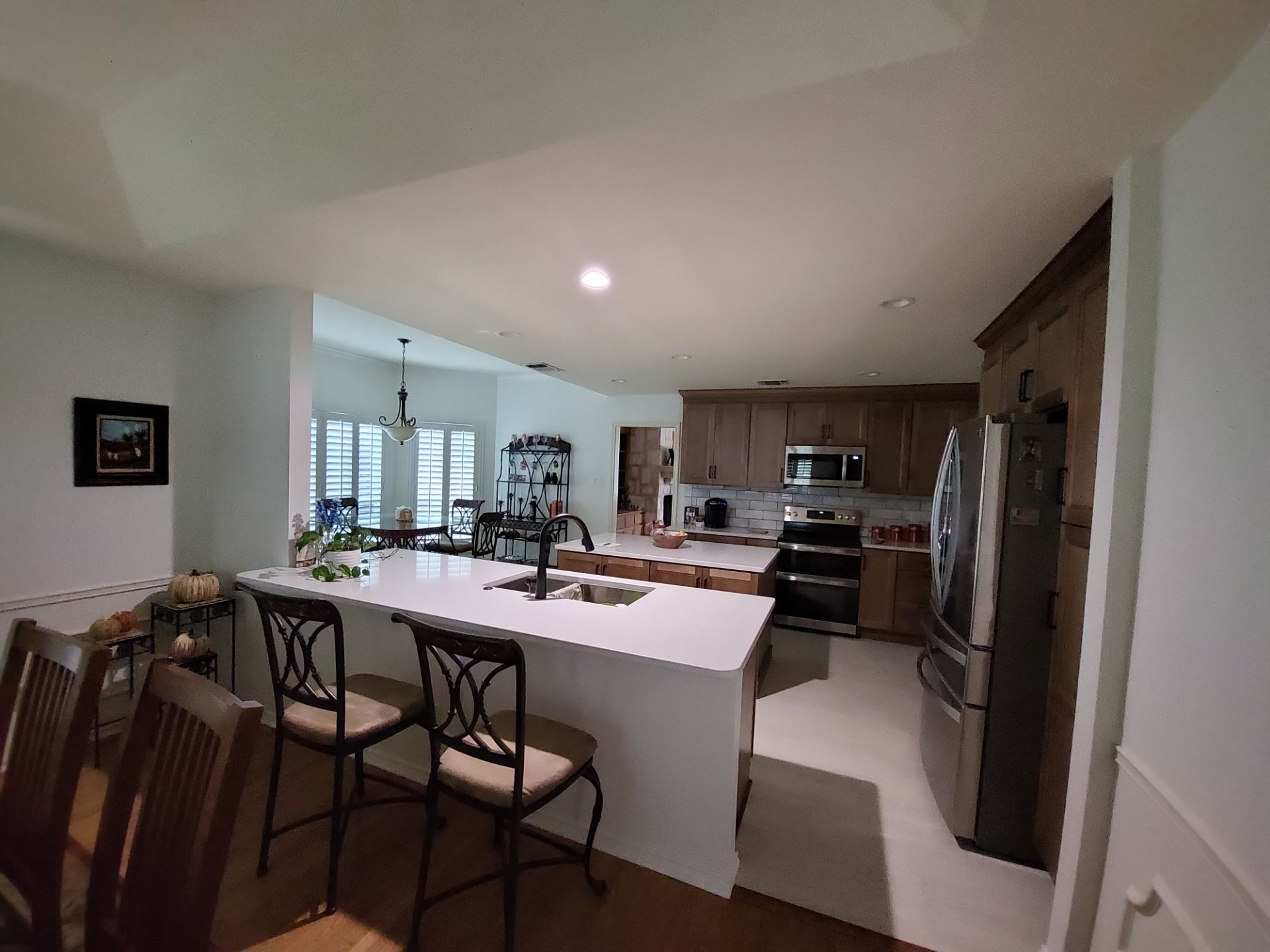 Stone Oak Kitchen Remodel Removing Wall to Expand Space by Legacy Bath and Kitchen 