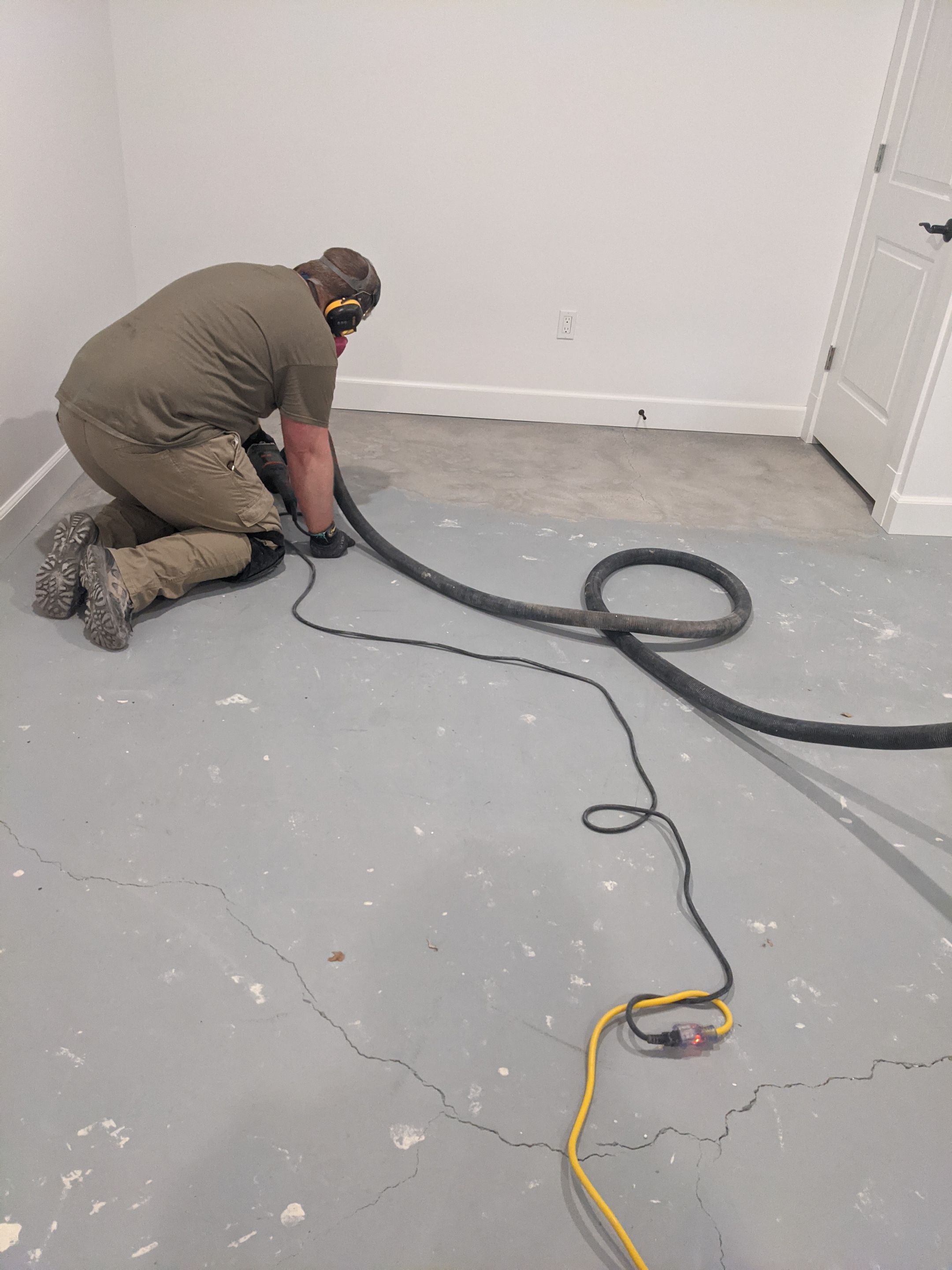 Basement Transformation using Mt Everest by Croc Coatings, LLC