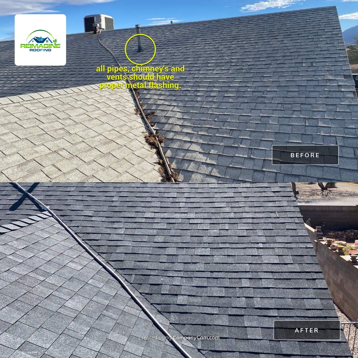 Onyx Black Shingles by Reimagine Roofing