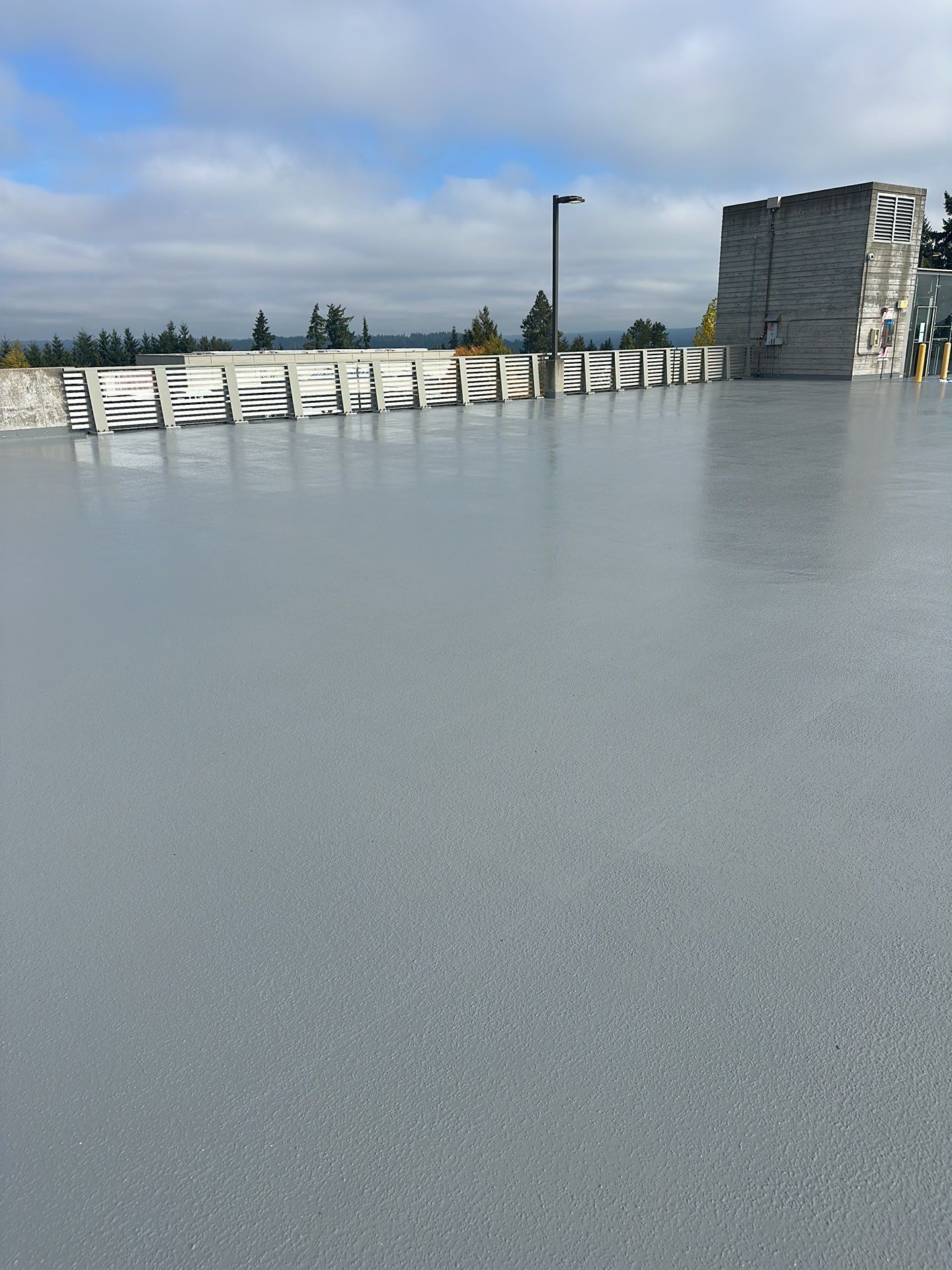 Corti Construction | Striping for Concrete Parking Lot by Jireh Asphalt & Concrete Inc 