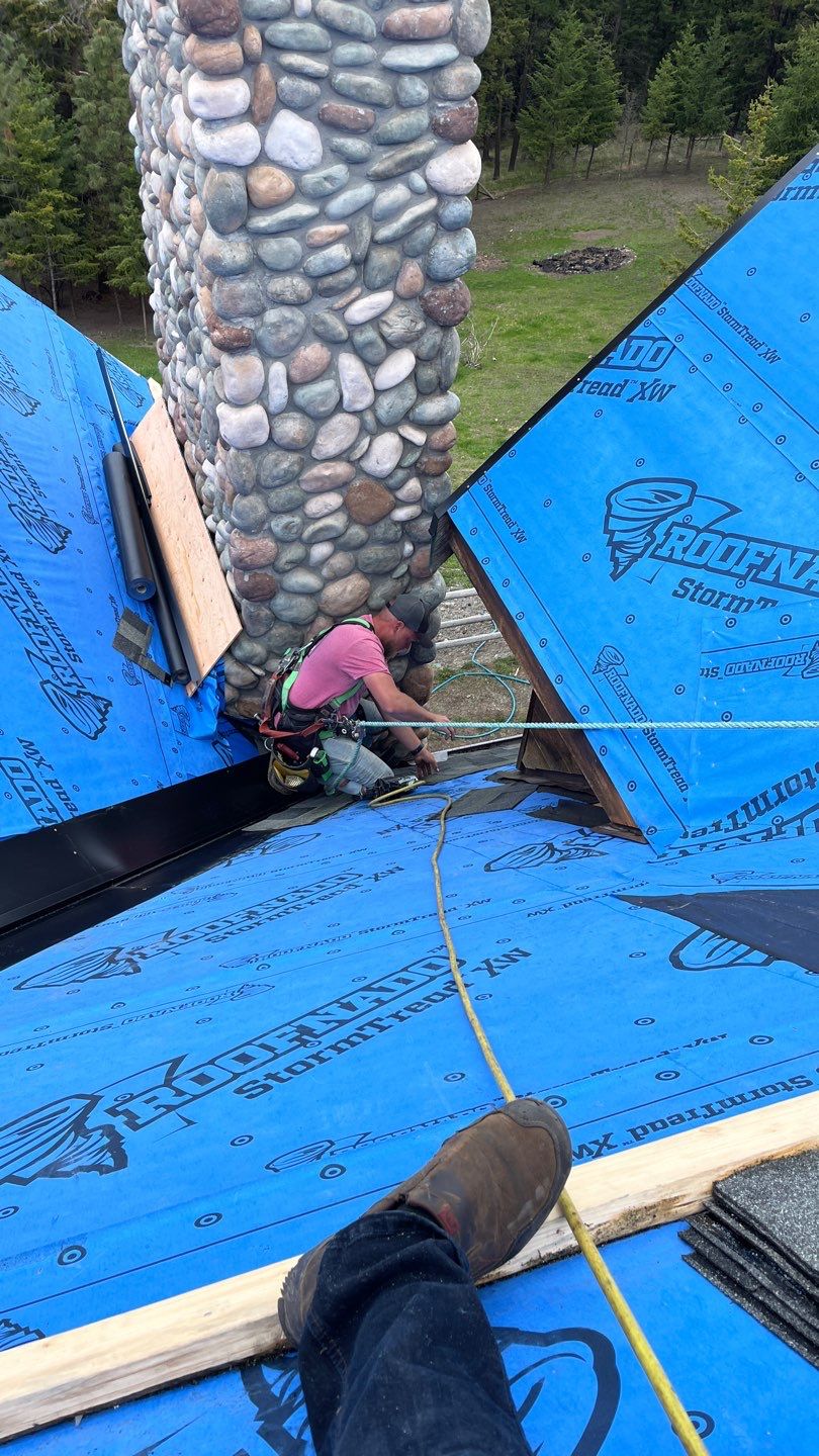 Residential Cedar ReRoofing using Malarky Vista shingles by Top Notch Roofing Inc