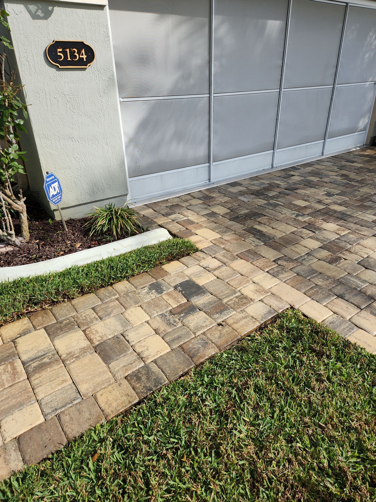 Paver Driveway using Concrete Sealant by DuraSeal