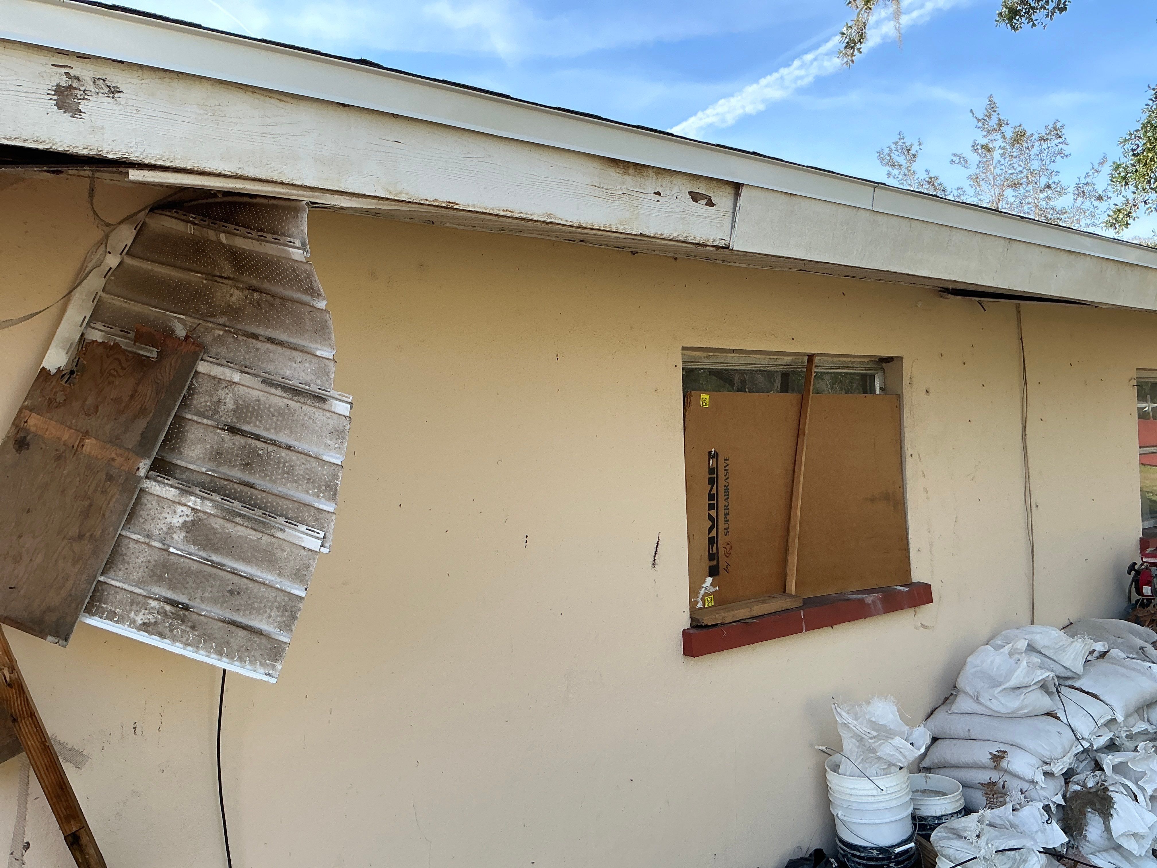 White Soffit and Fascia Upgrade in Sarasota FL by Gutter Professors