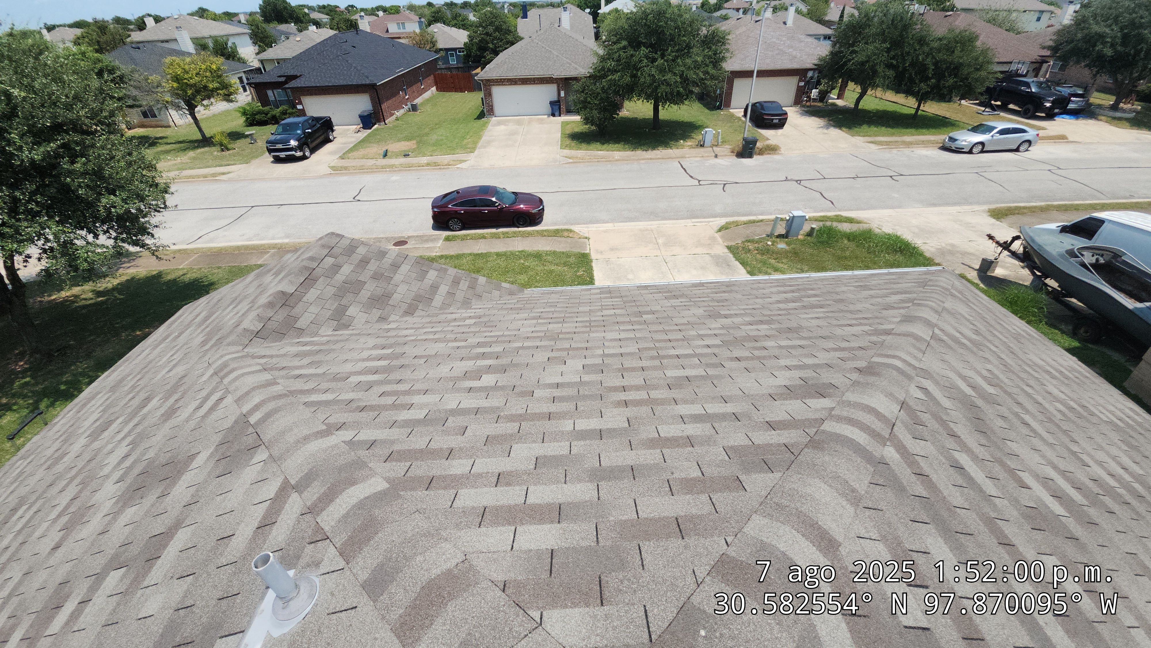 Storm Damage Roof Replacement and Restoration in Leander by Caliber Restoration LLC